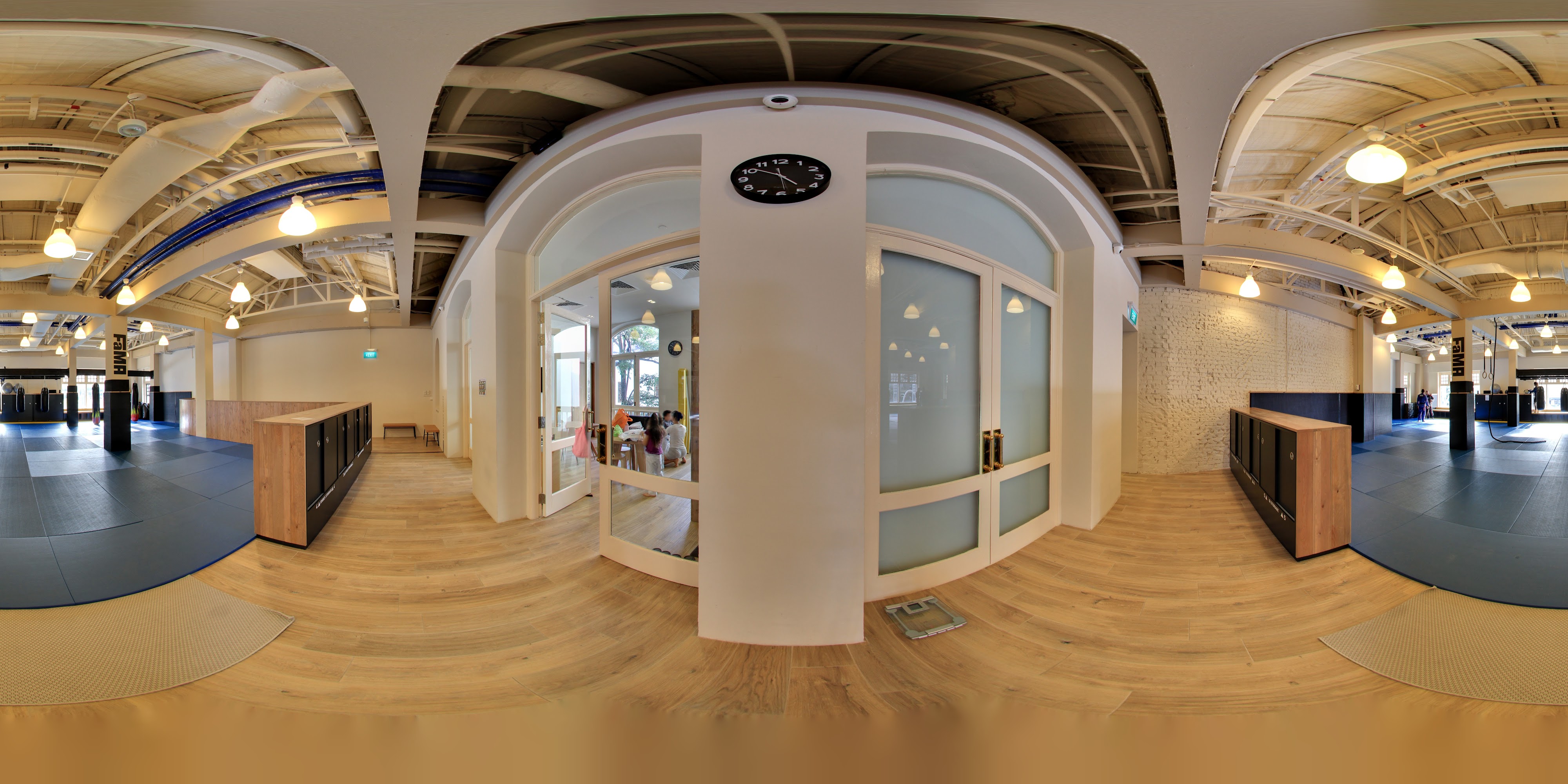 Modern Martial Arts Training Space