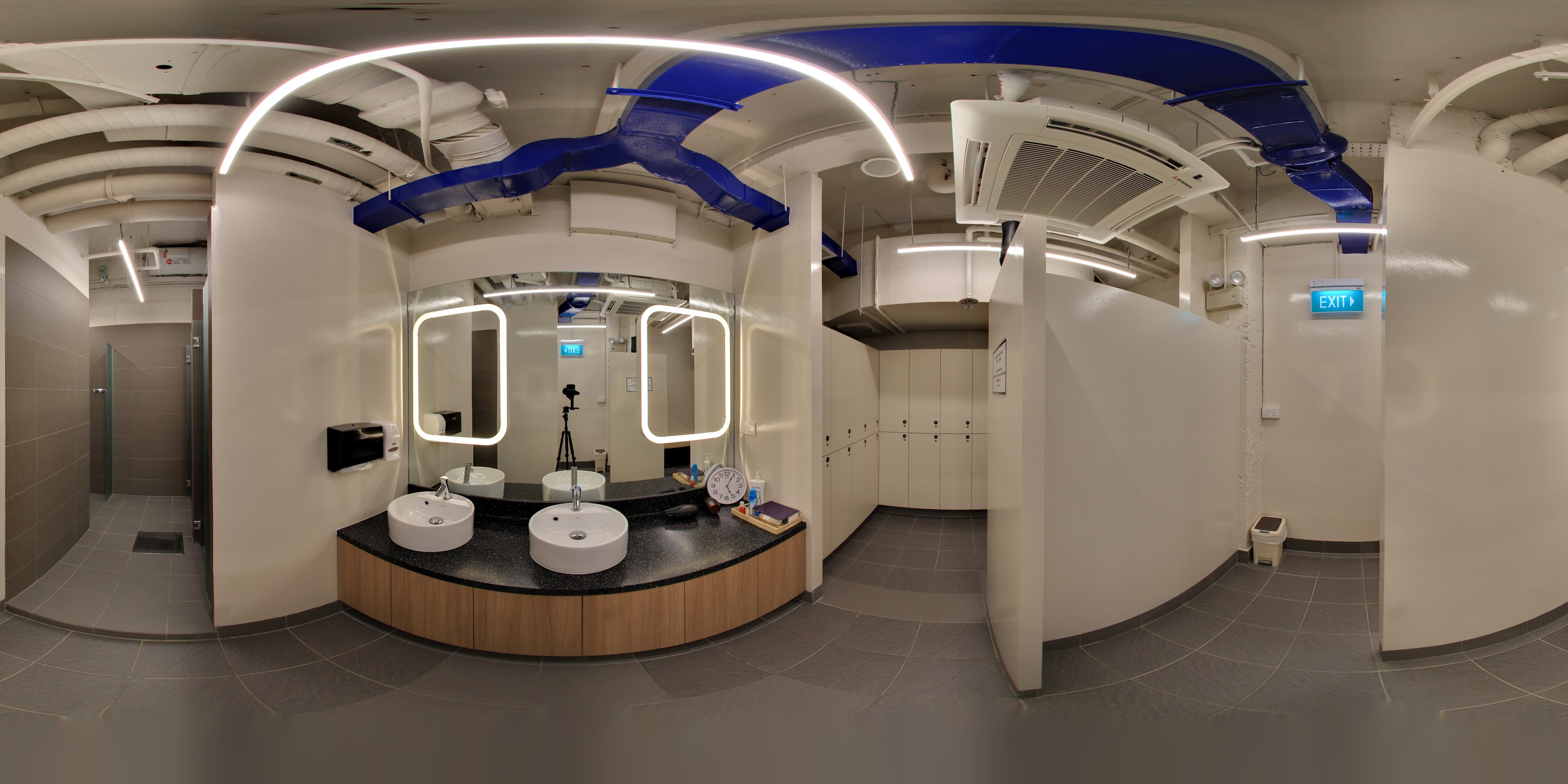 Contemporary Martial Arts Facility Interior