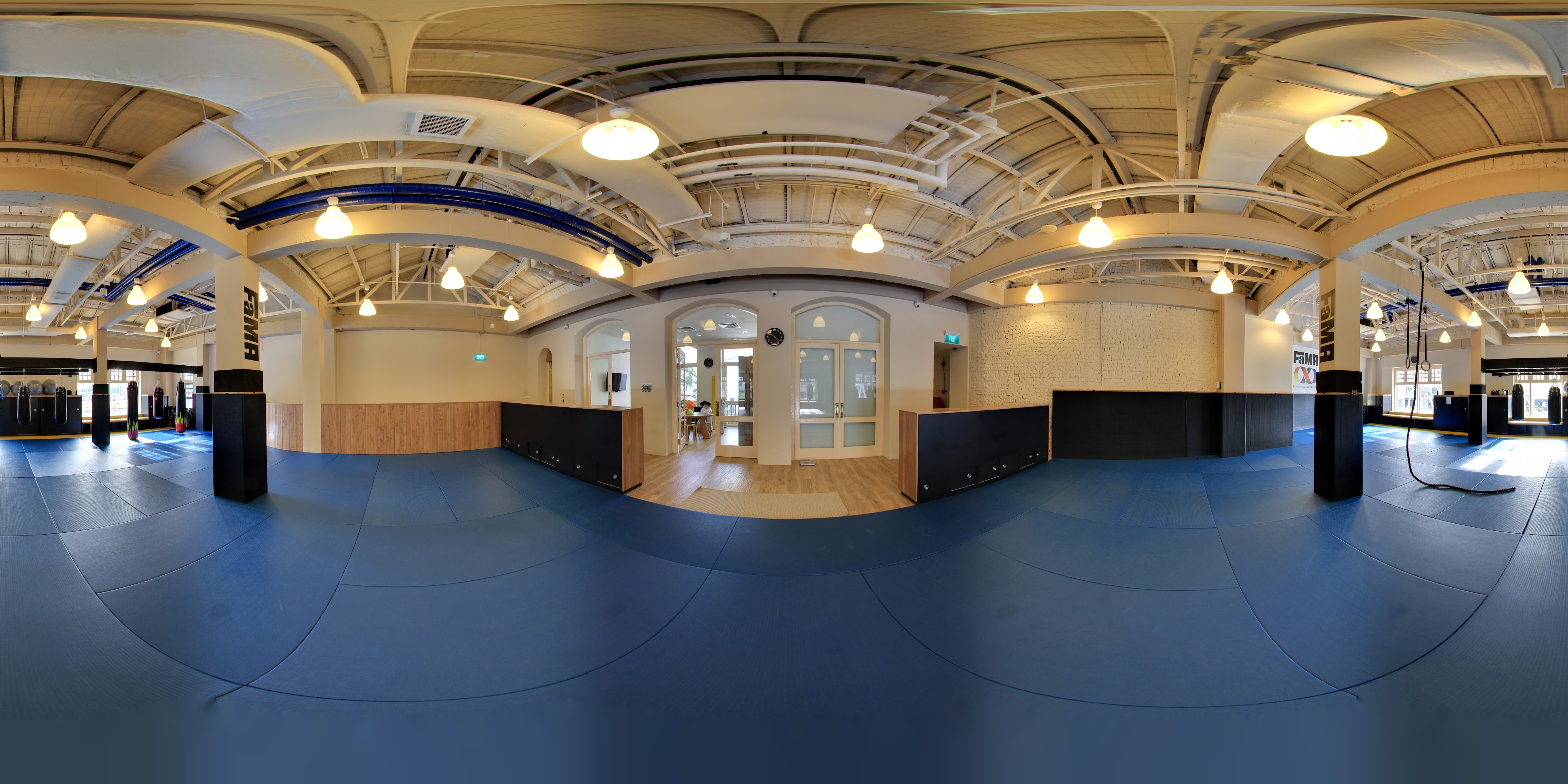 Martial Arts Training Gym Interior