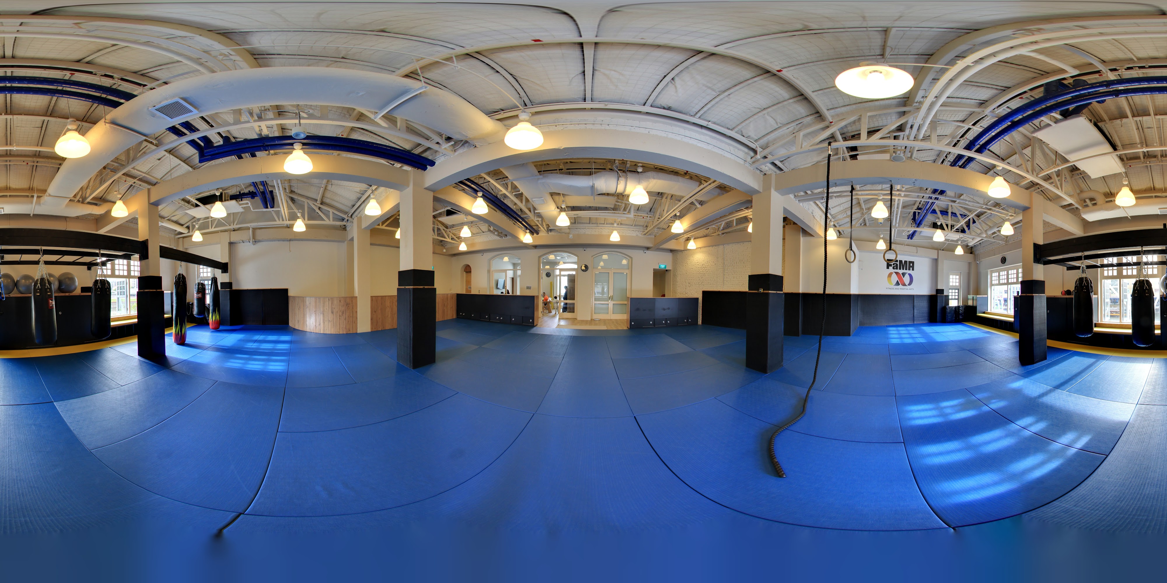 Martial Arts Classroom Interior