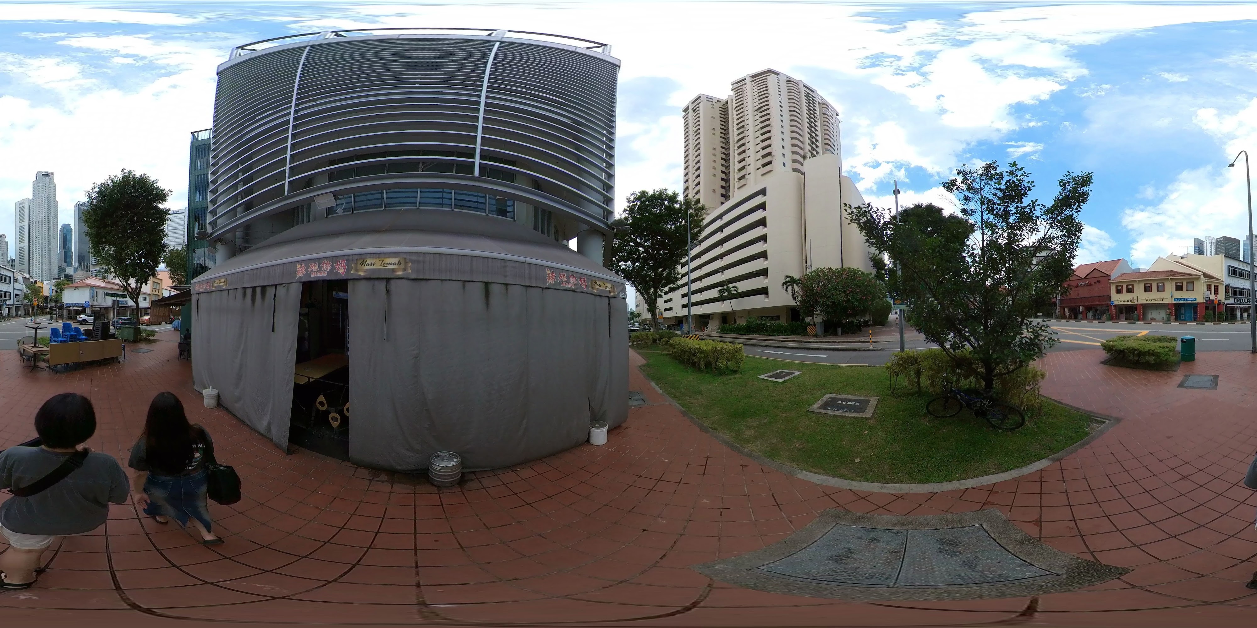 MMA Gym with Urban Surroundings