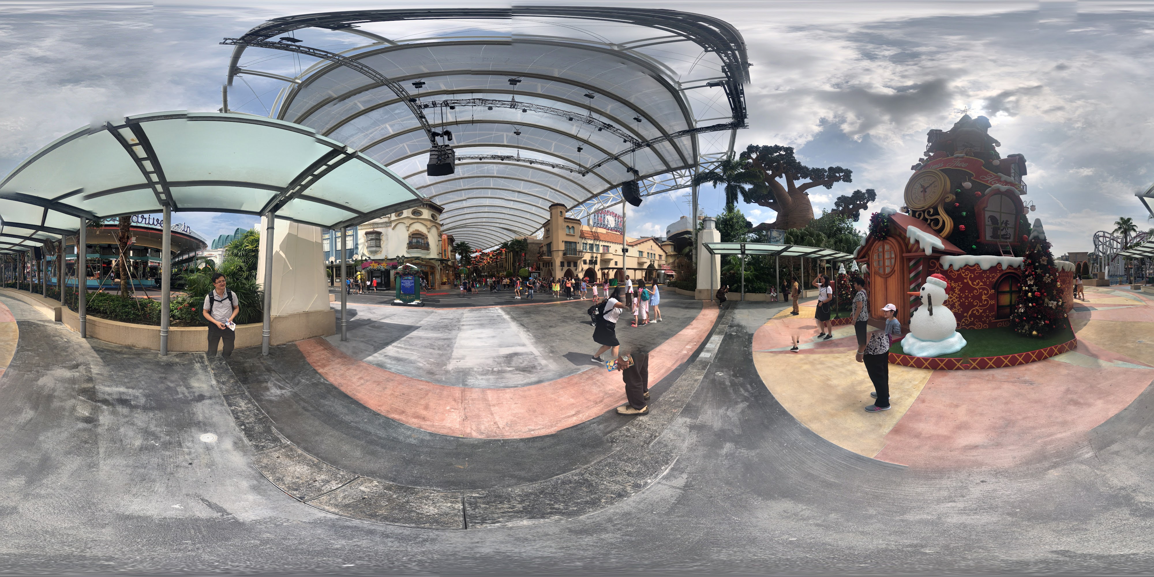 Street Themed Attraction Interior