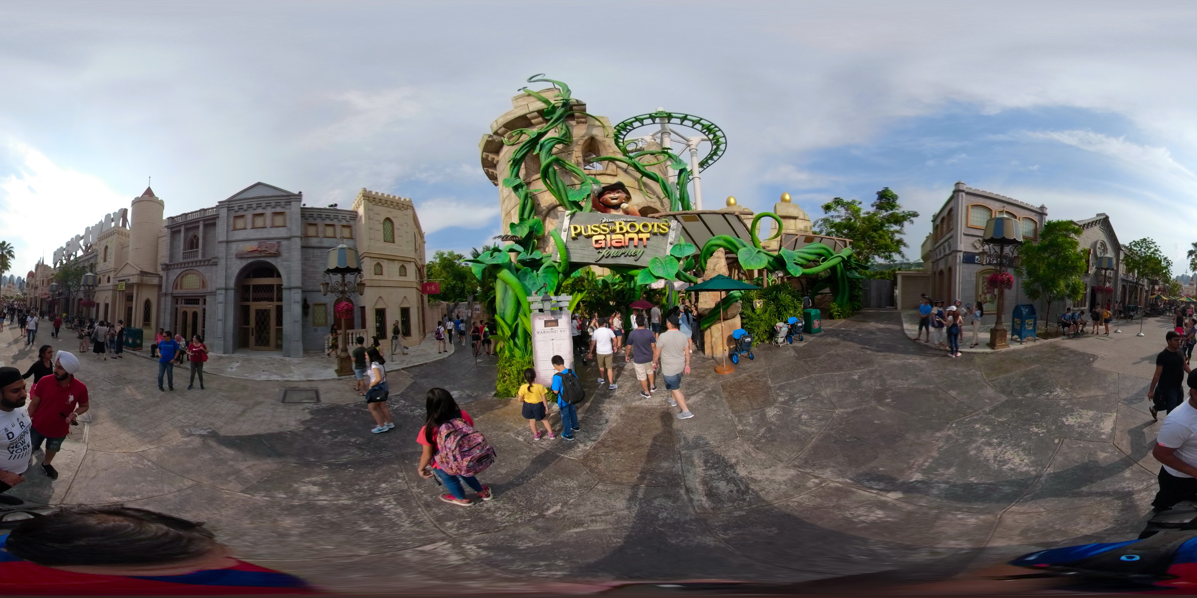 Adventure Fairytale Theme Ride Entrance