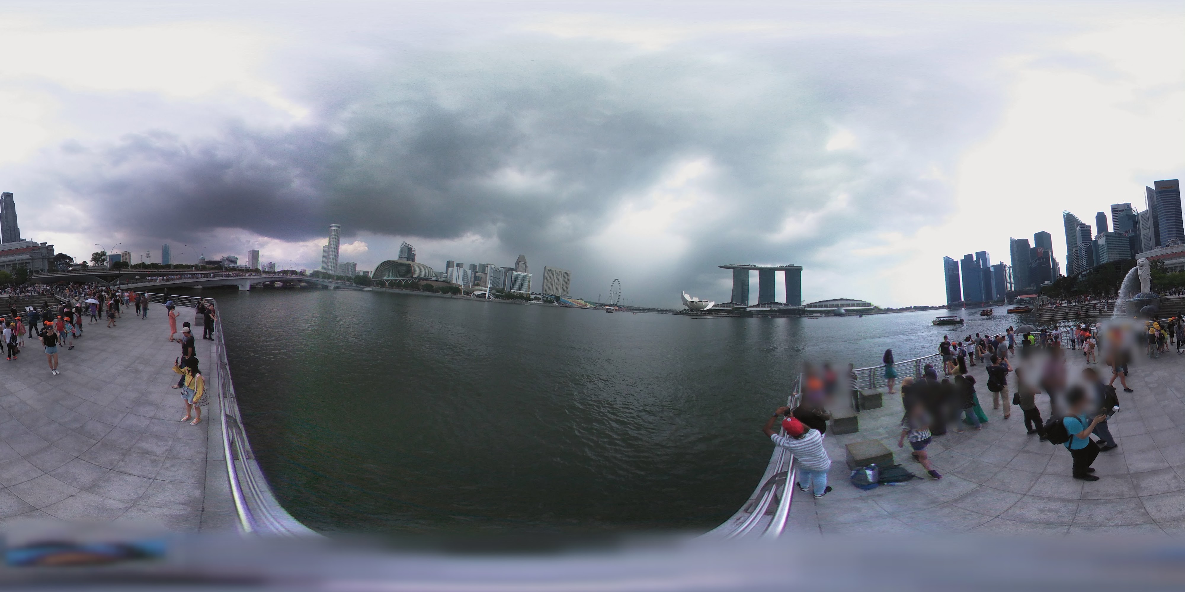 Skyline Waterfront Gathering