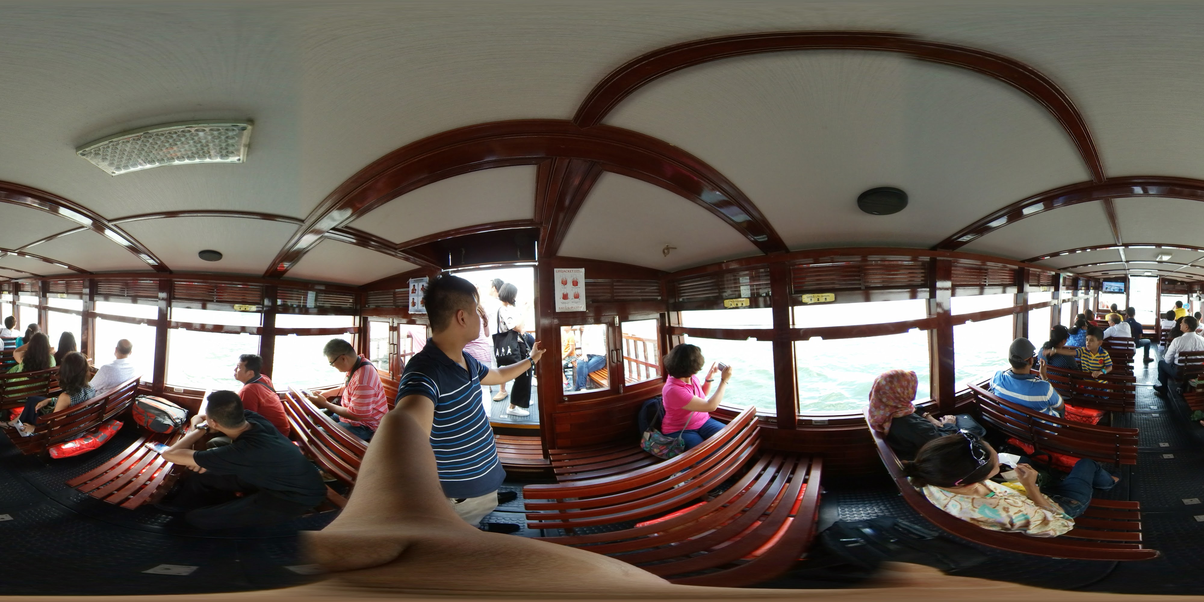 Passenger Boat Interior Journey