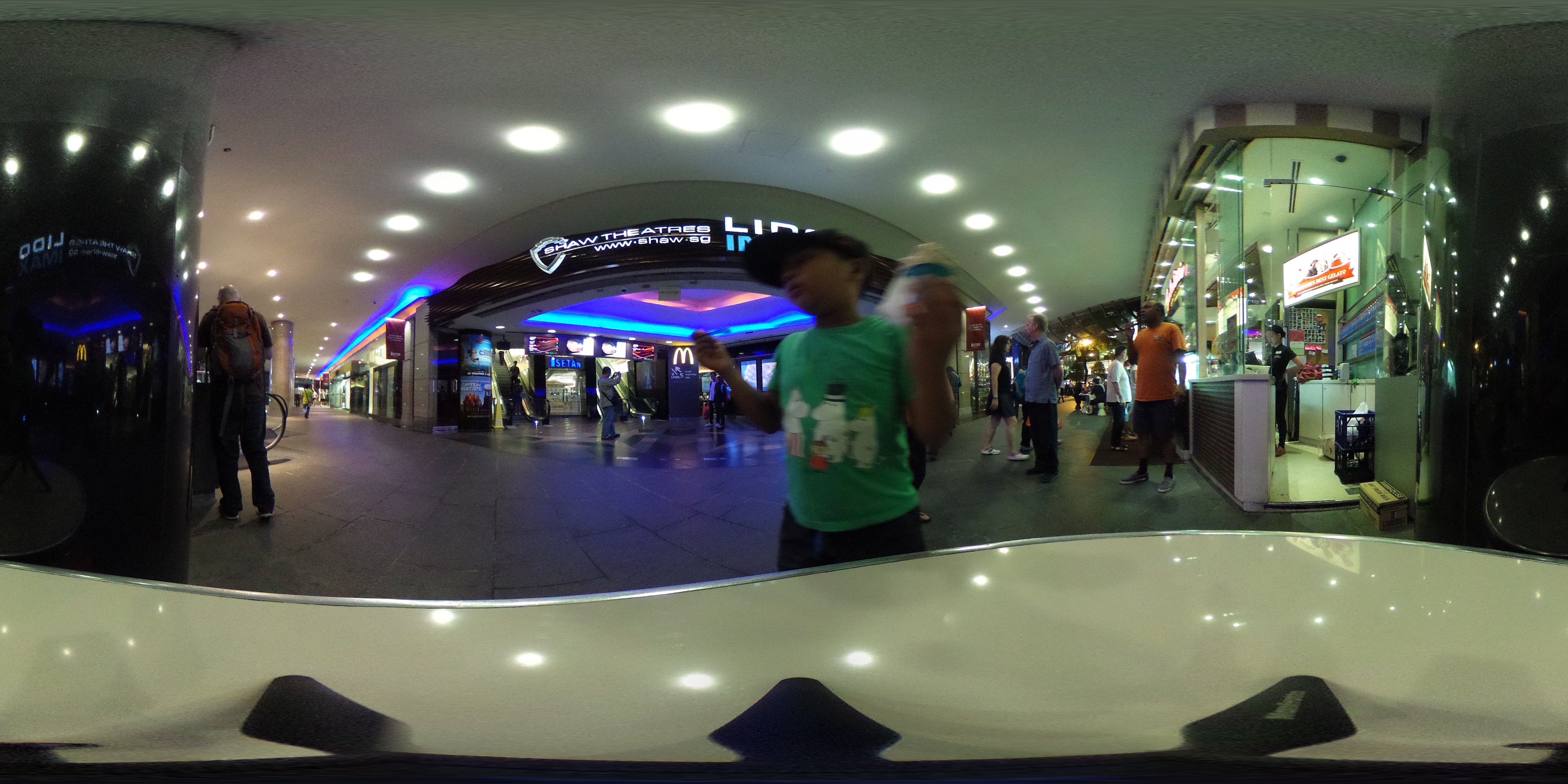 Lively Theater Entrance Way