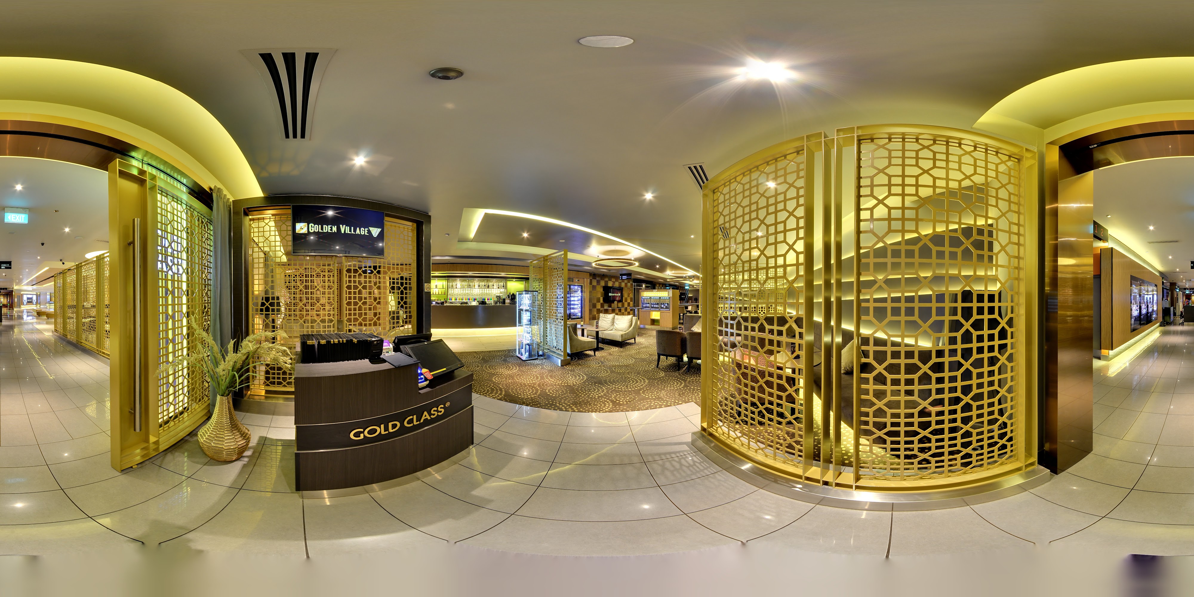 Luxurious Cinema Admissions Lounge