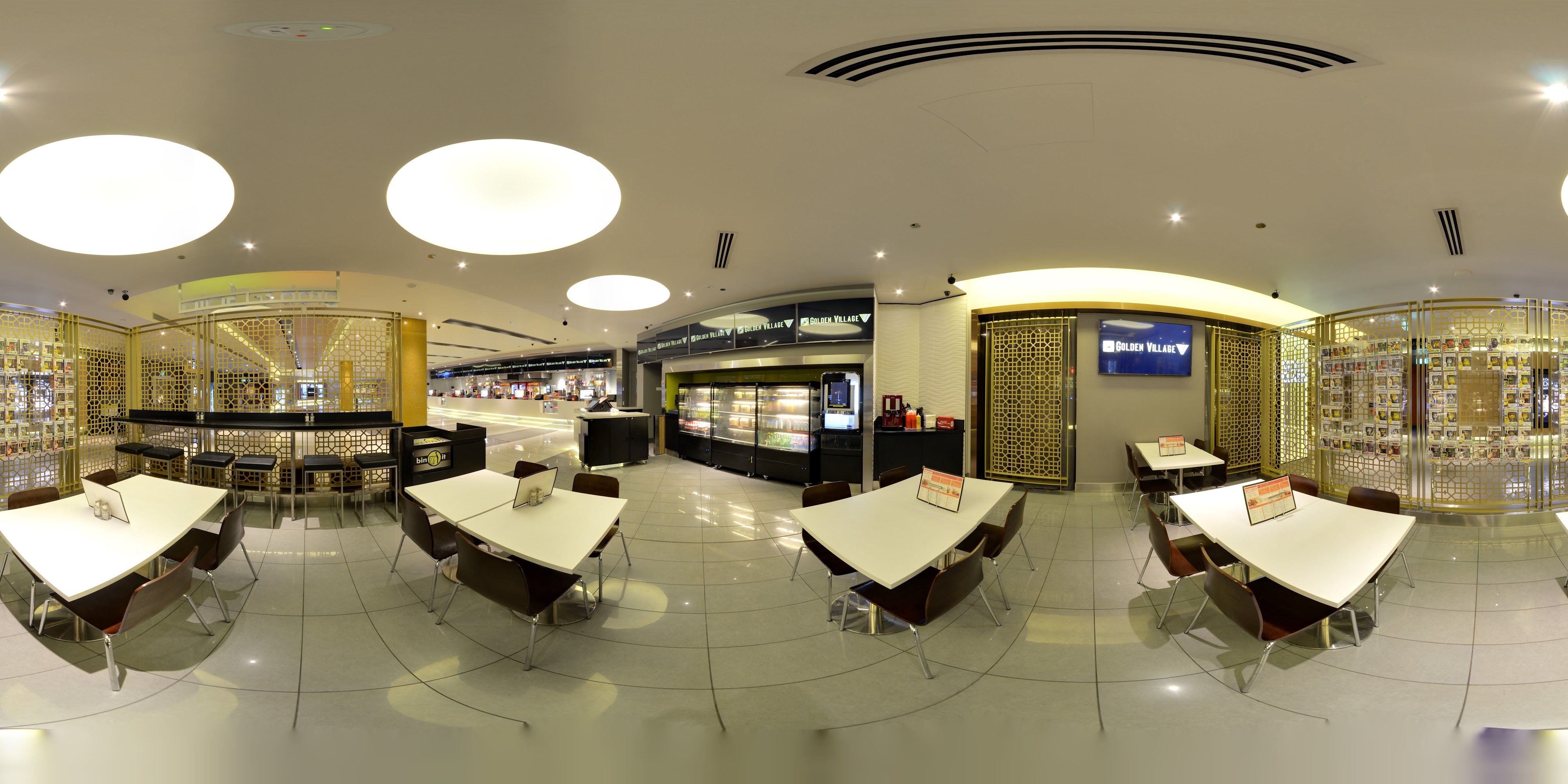 Modern Cinema Seating Area