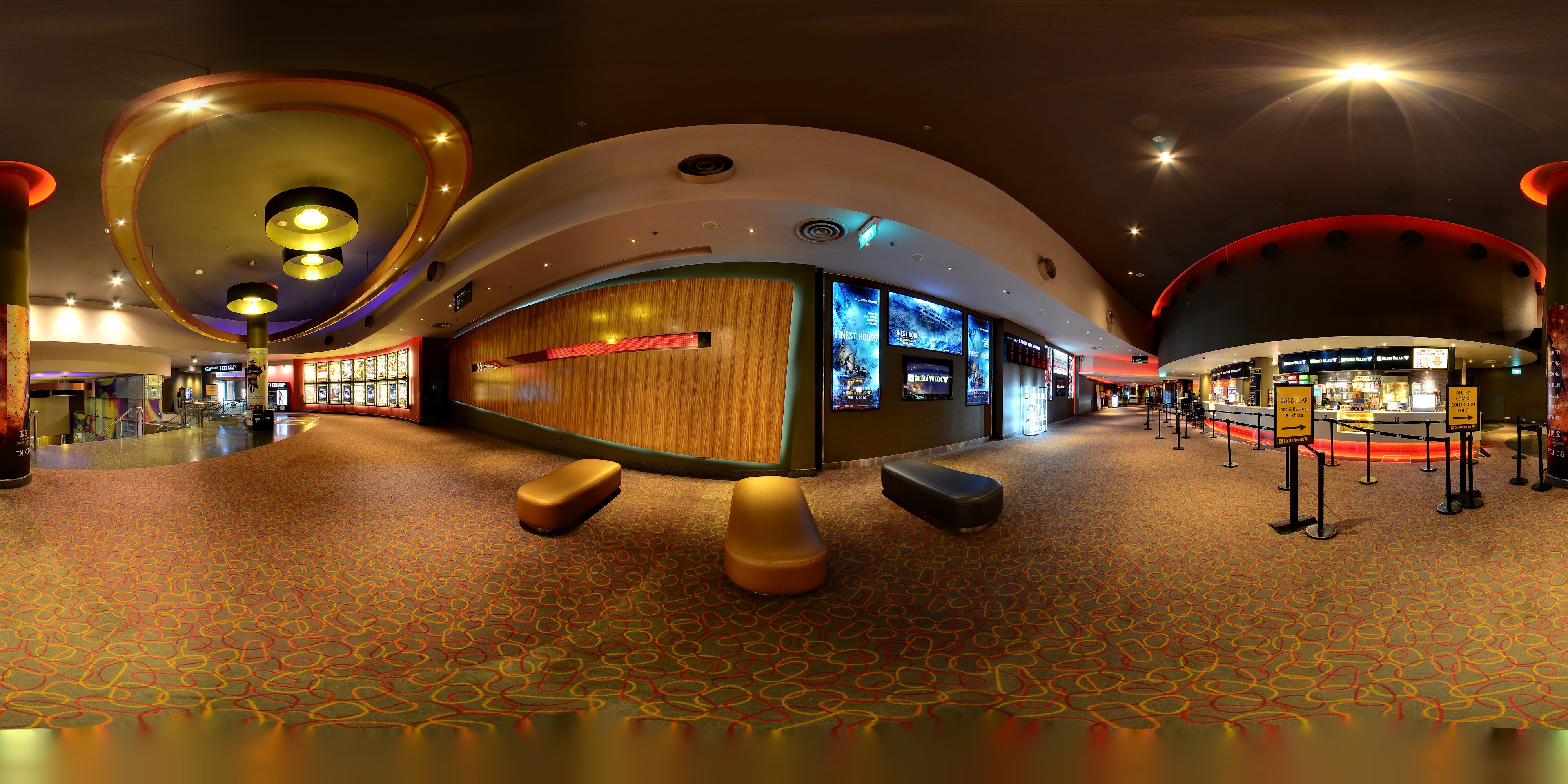 Cinema Lobby Interior Design