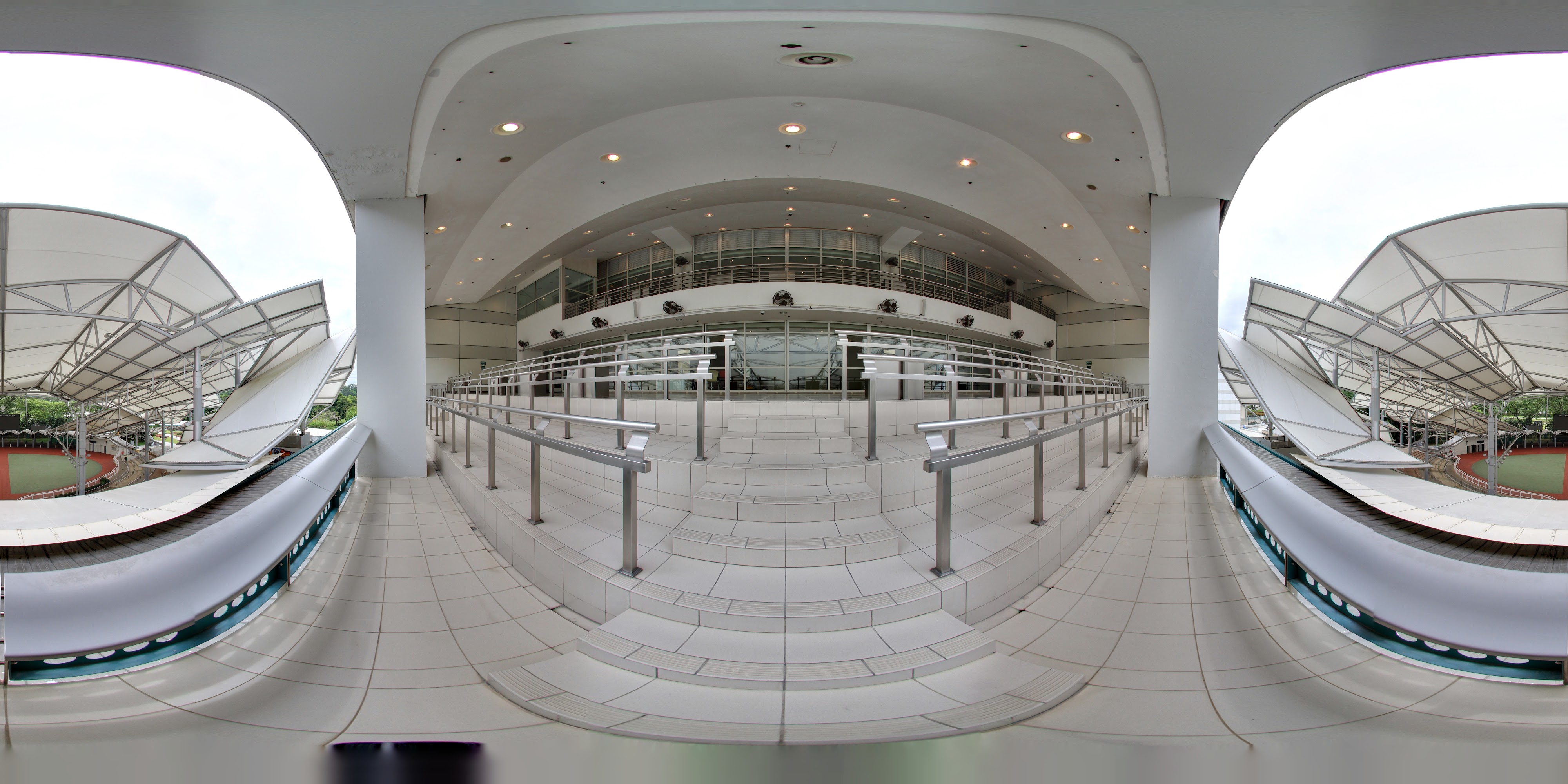 Modern Rooftop Observation Deck