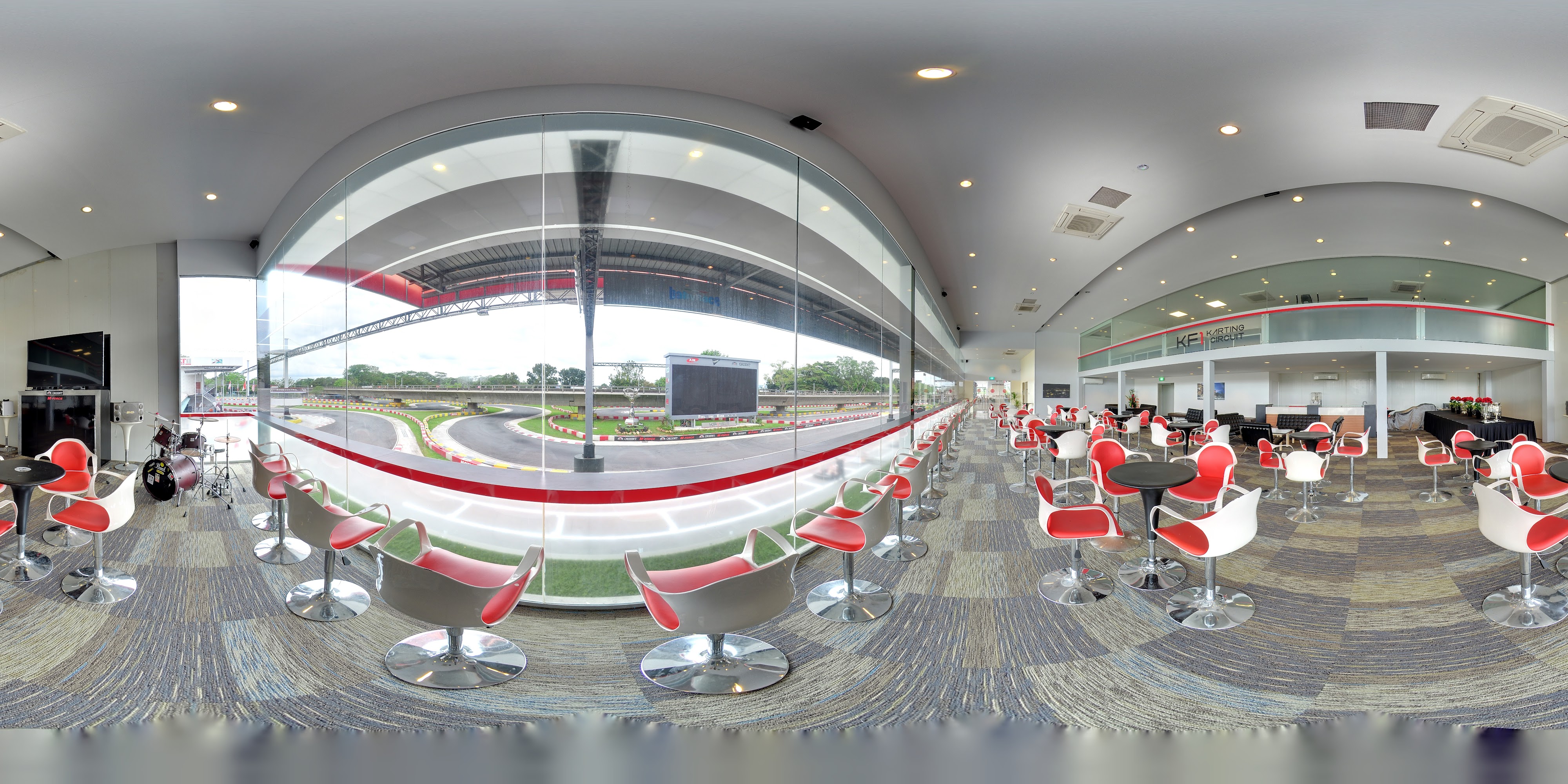 Exciting Racing Circuit Lounge