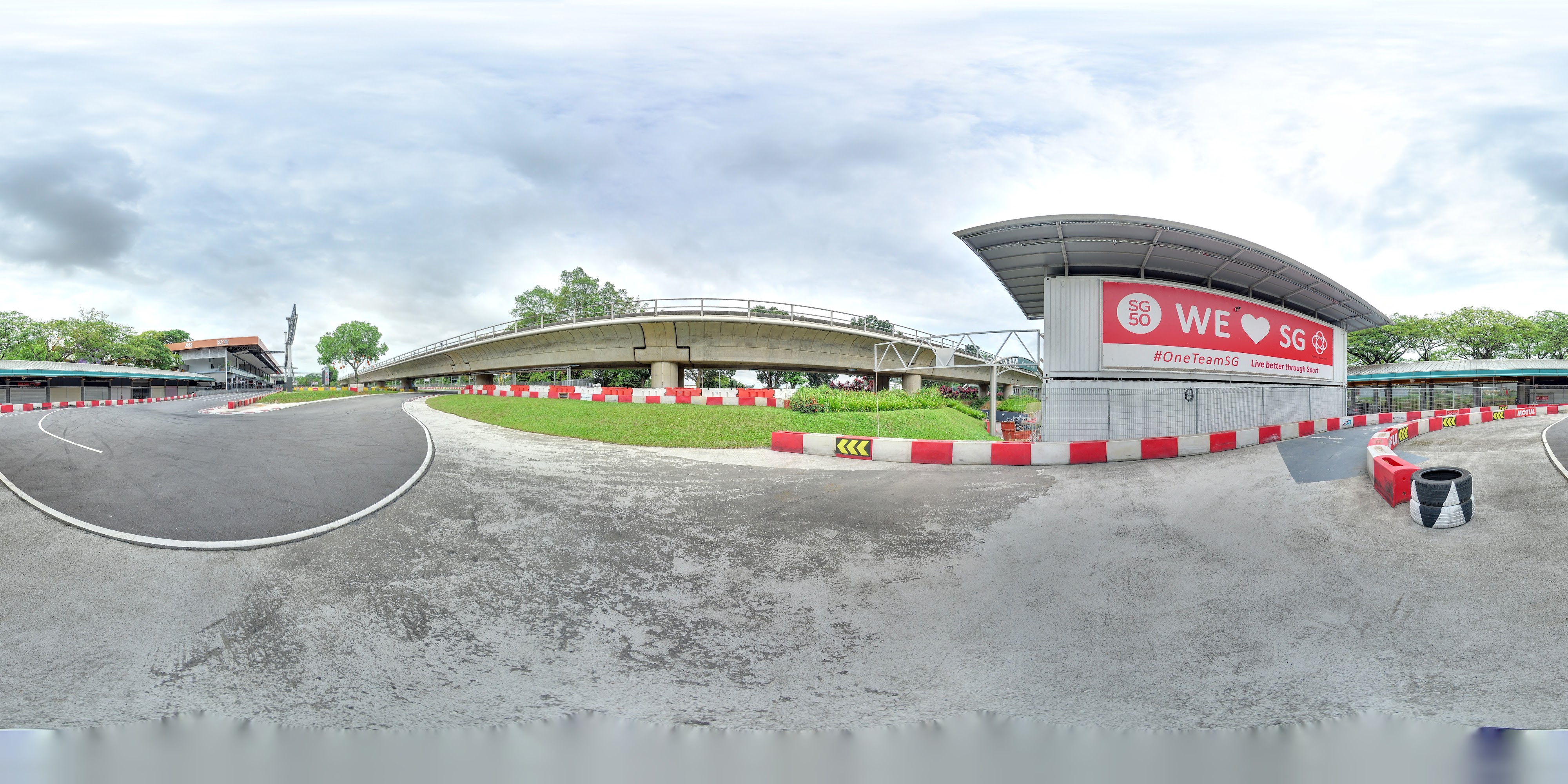 Kart Circuit Overview Driving Track