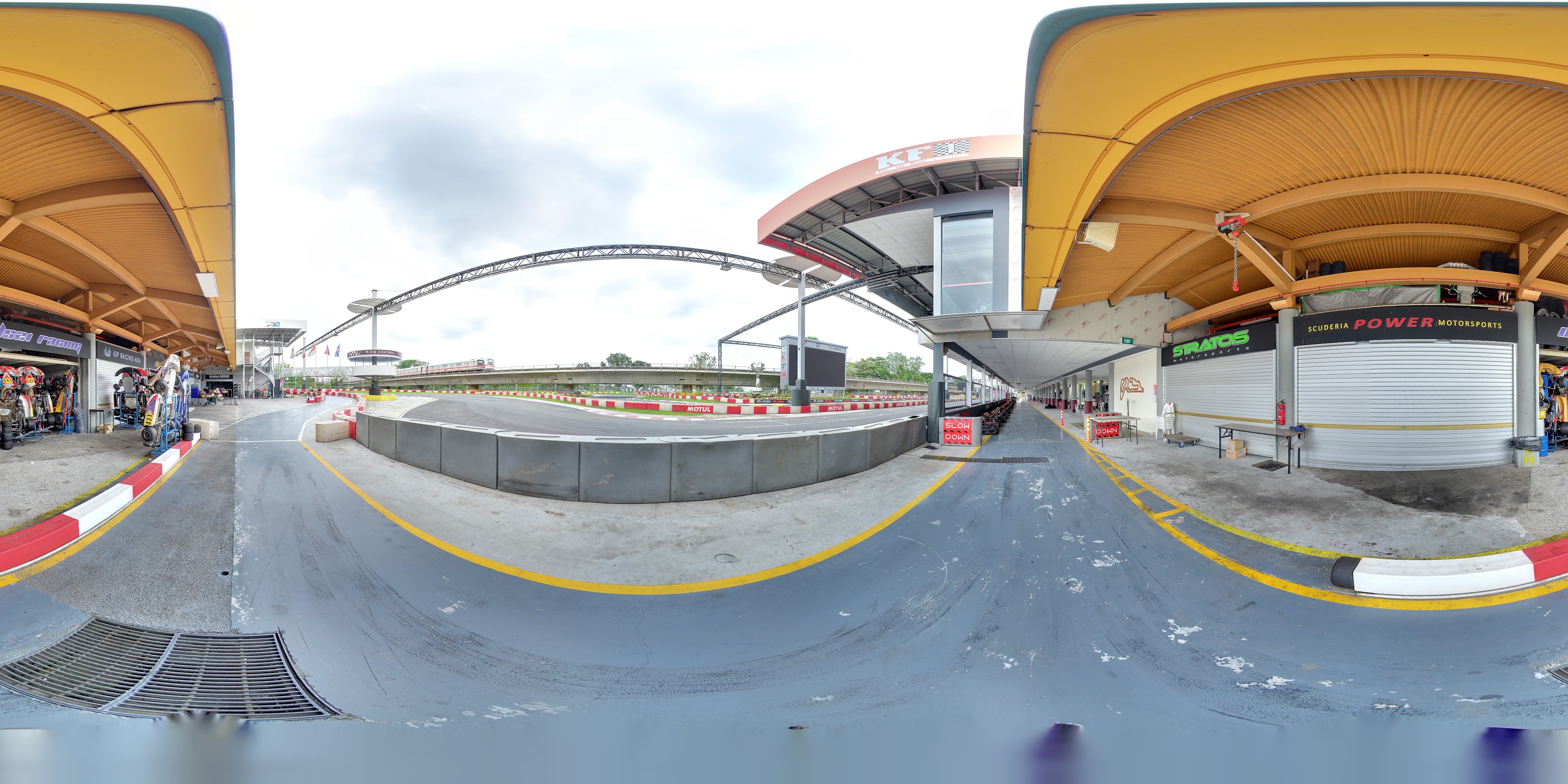 Karting Circuit Entrance Area