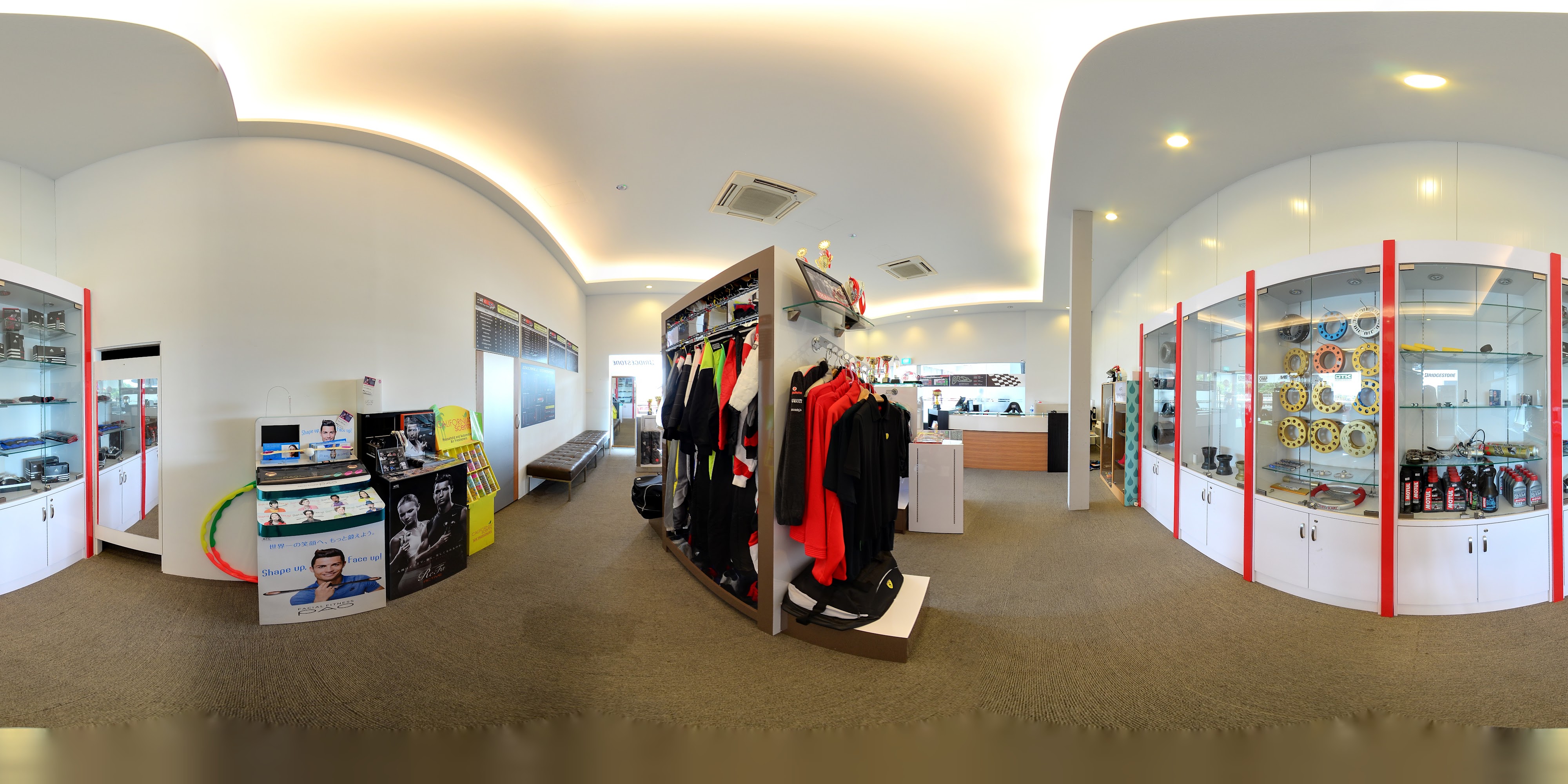 Retail And Racing Merchandise