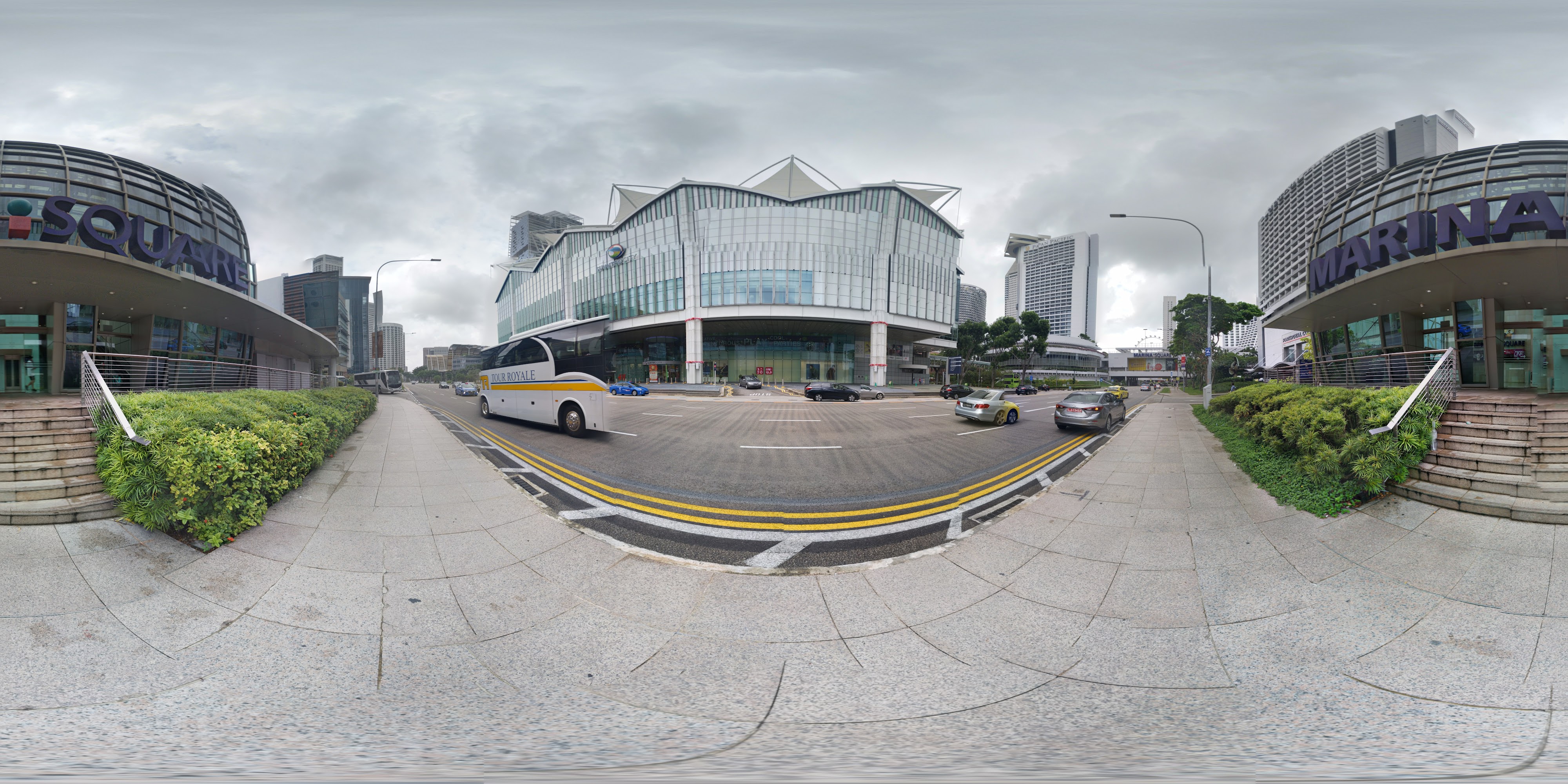 Modern Upscale Urban Traffic Hub