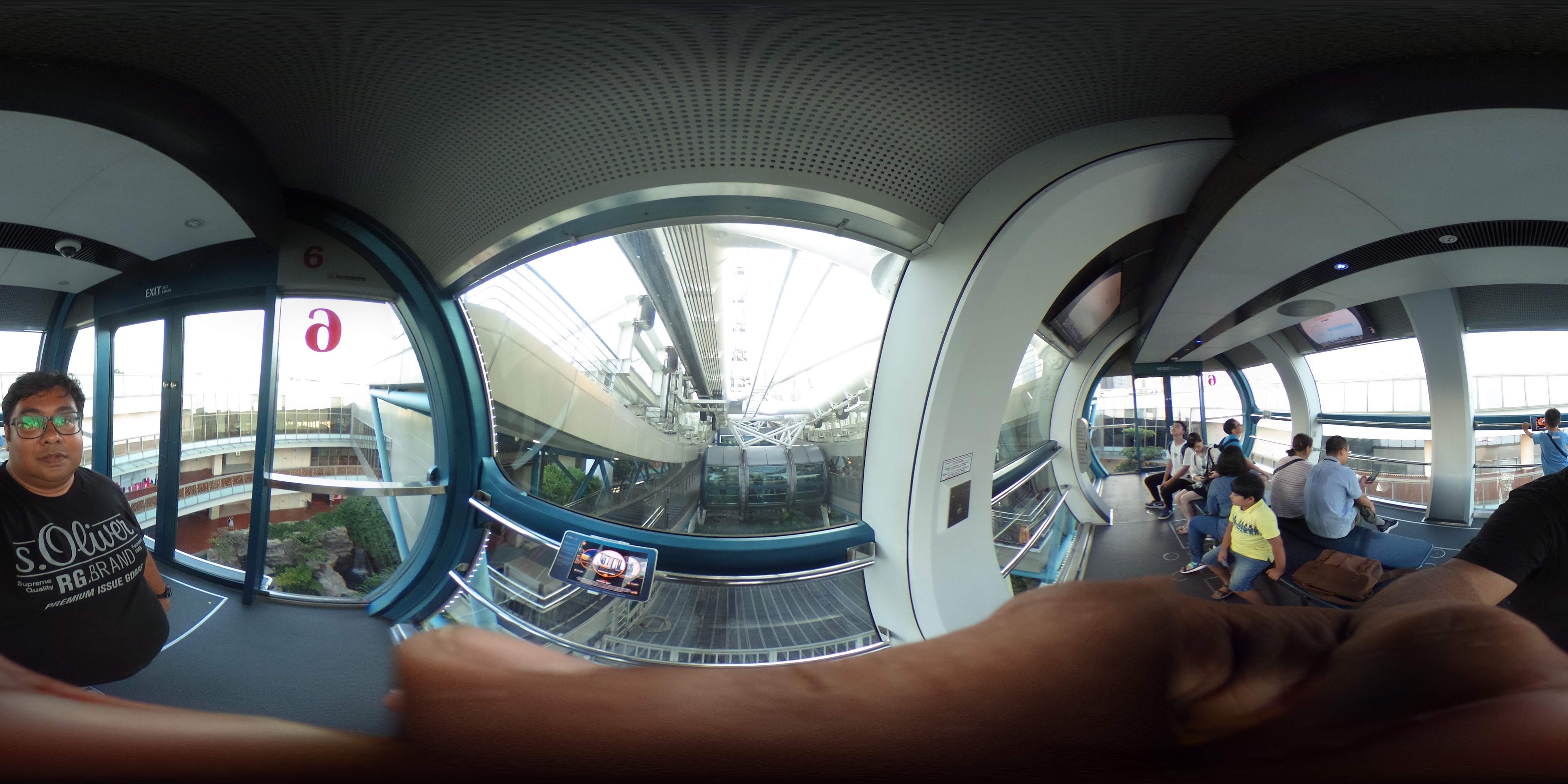 Futuristic Pit Building Interior