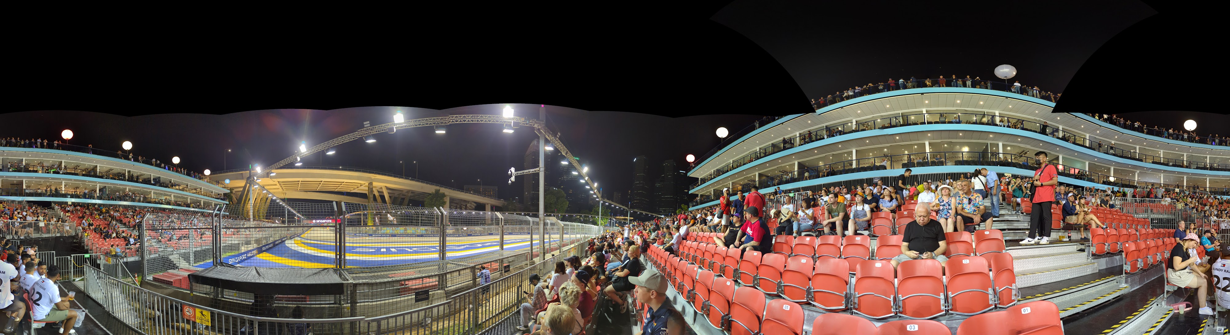 Nighttime Racing Pit Overview