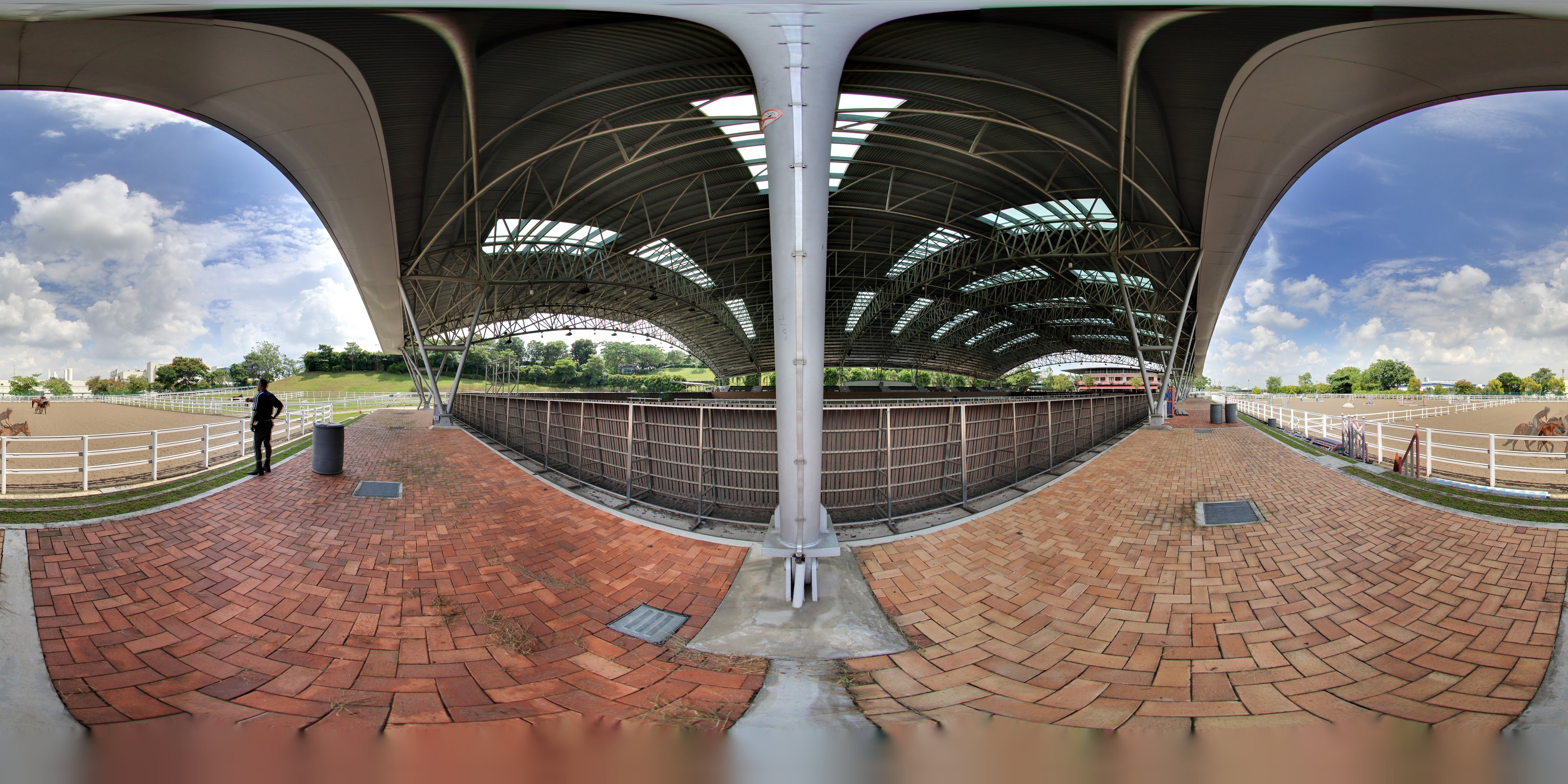 Equestrian Facility with Covered Arenas