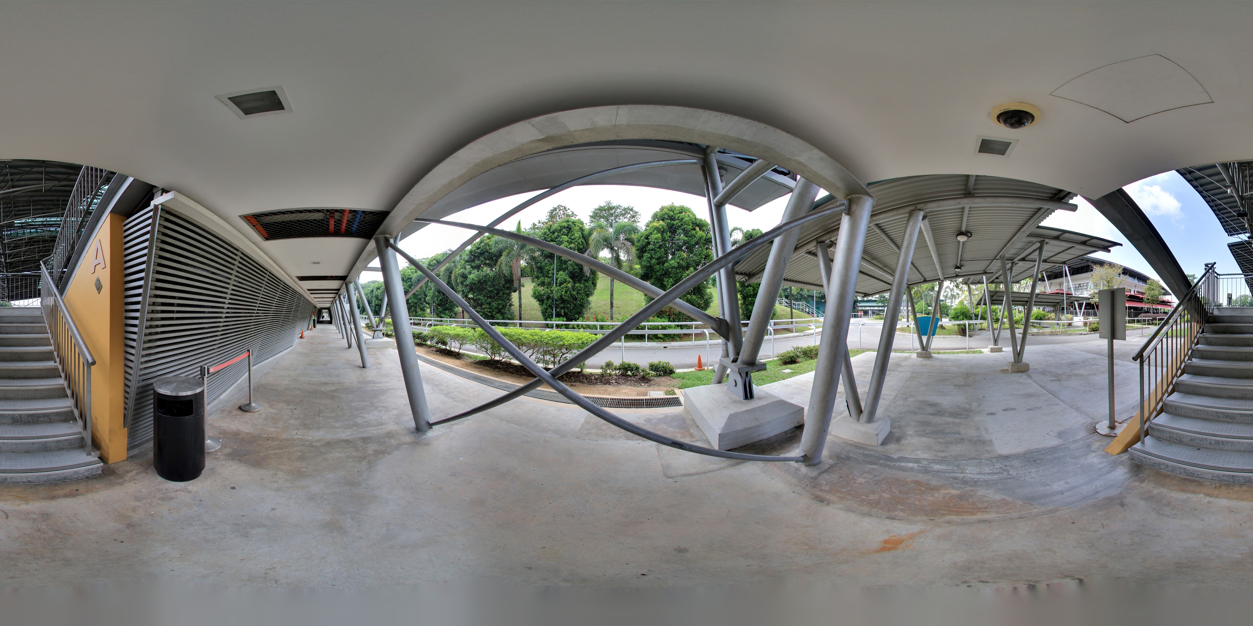 Riding Centre Pathway and Stables