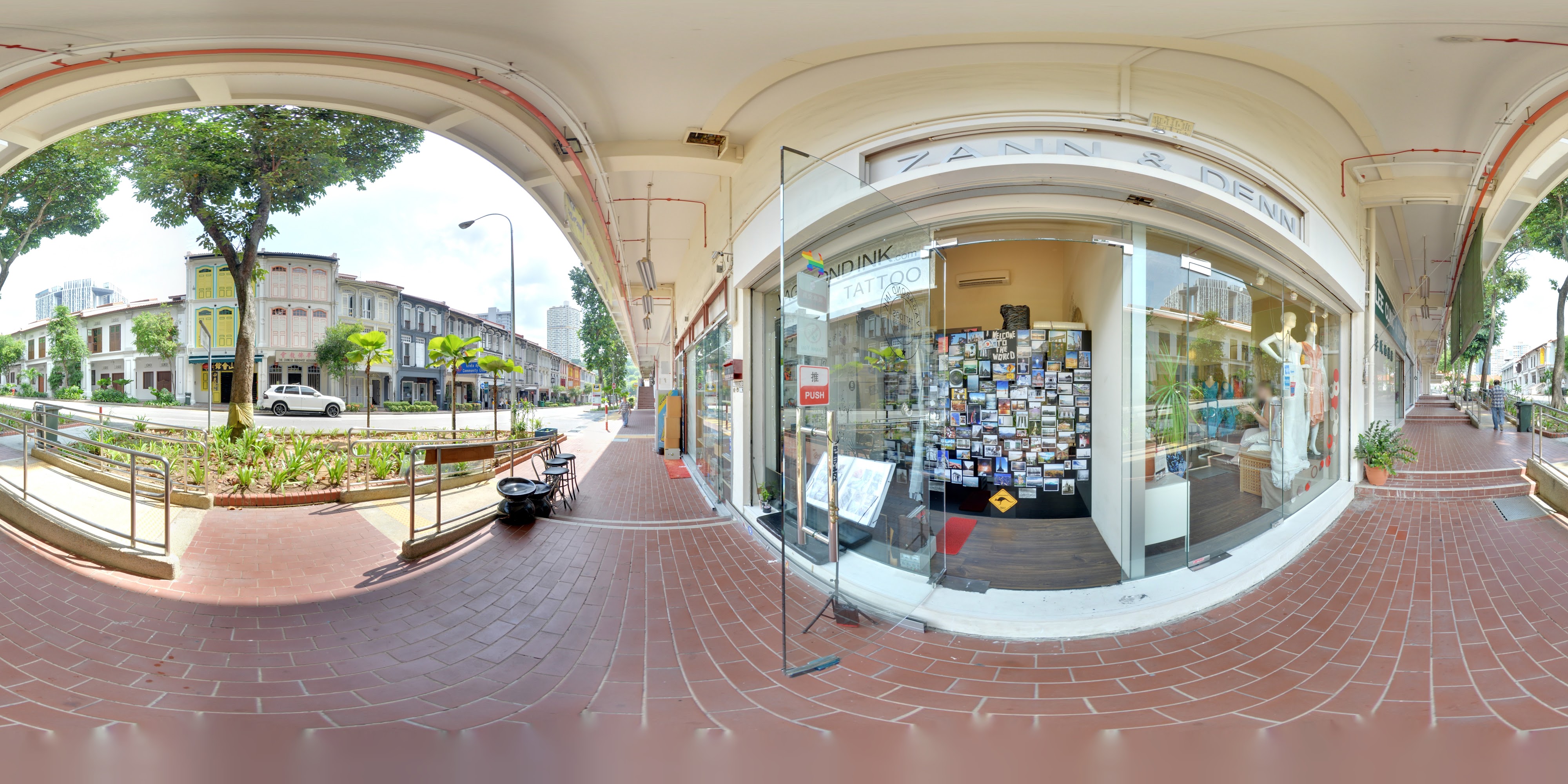 Street, Storefront, Urban Layout