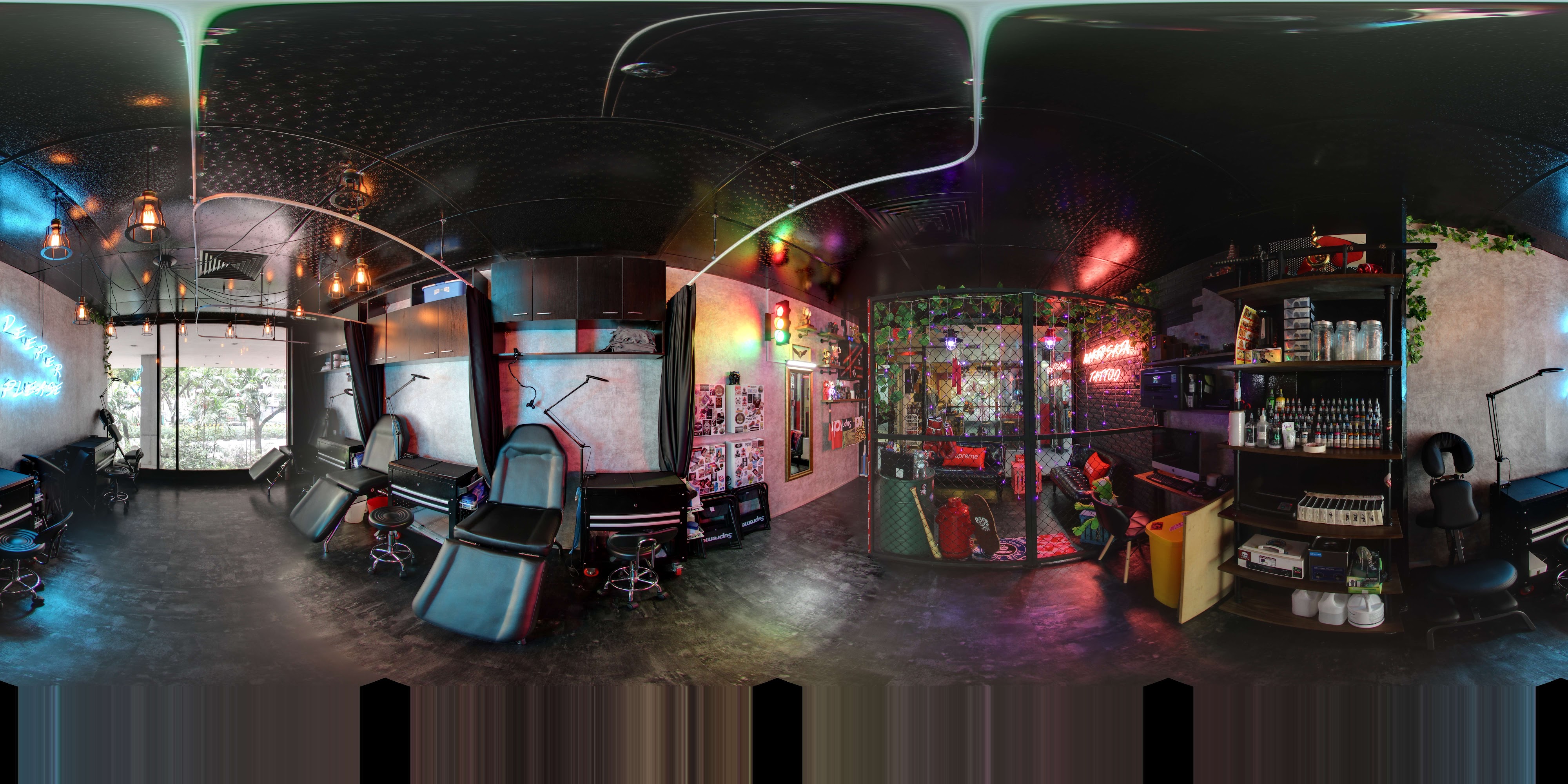 Creative Tattoo Studio Interior