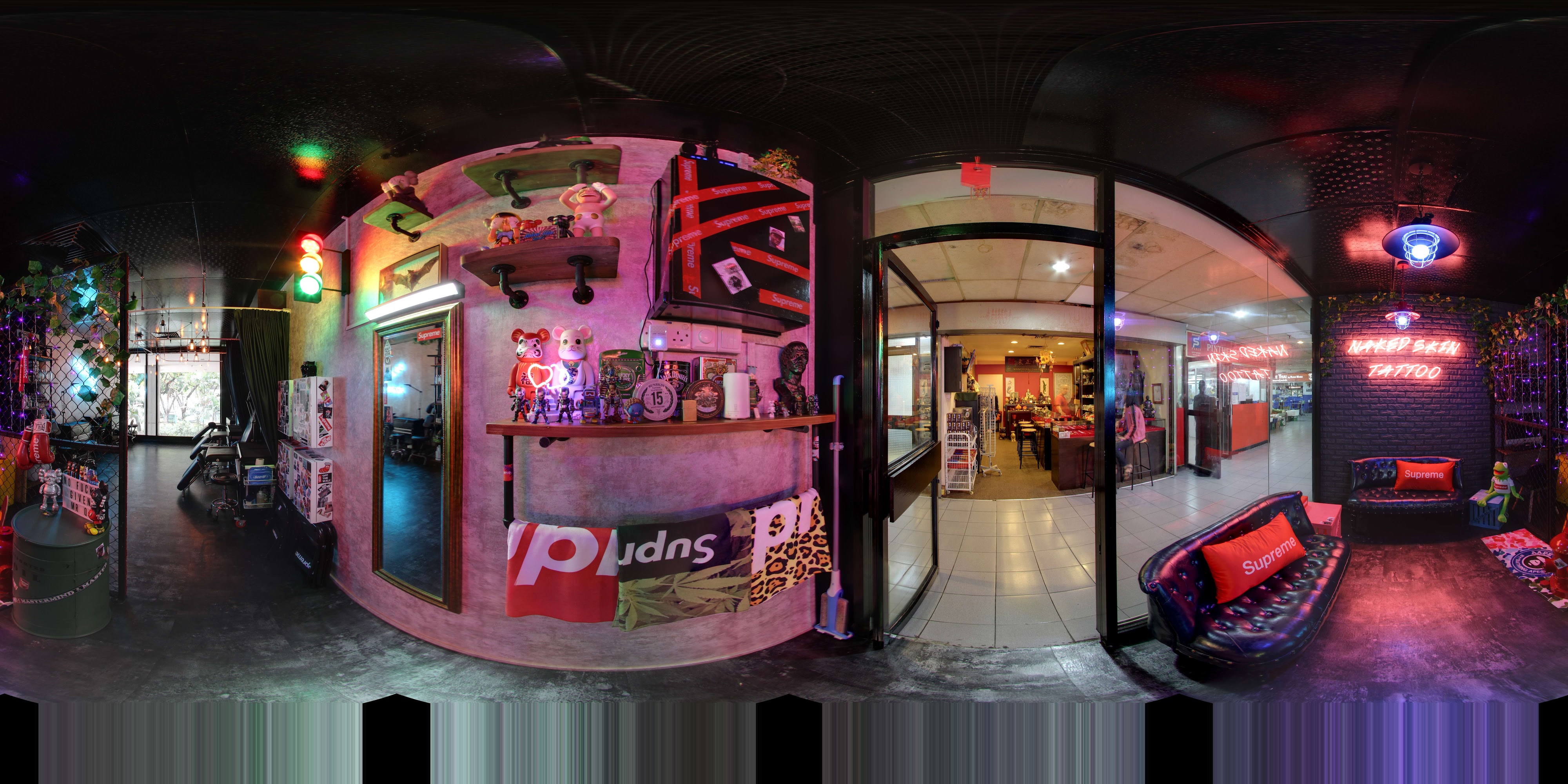 Tattoo Studio Lively Environment