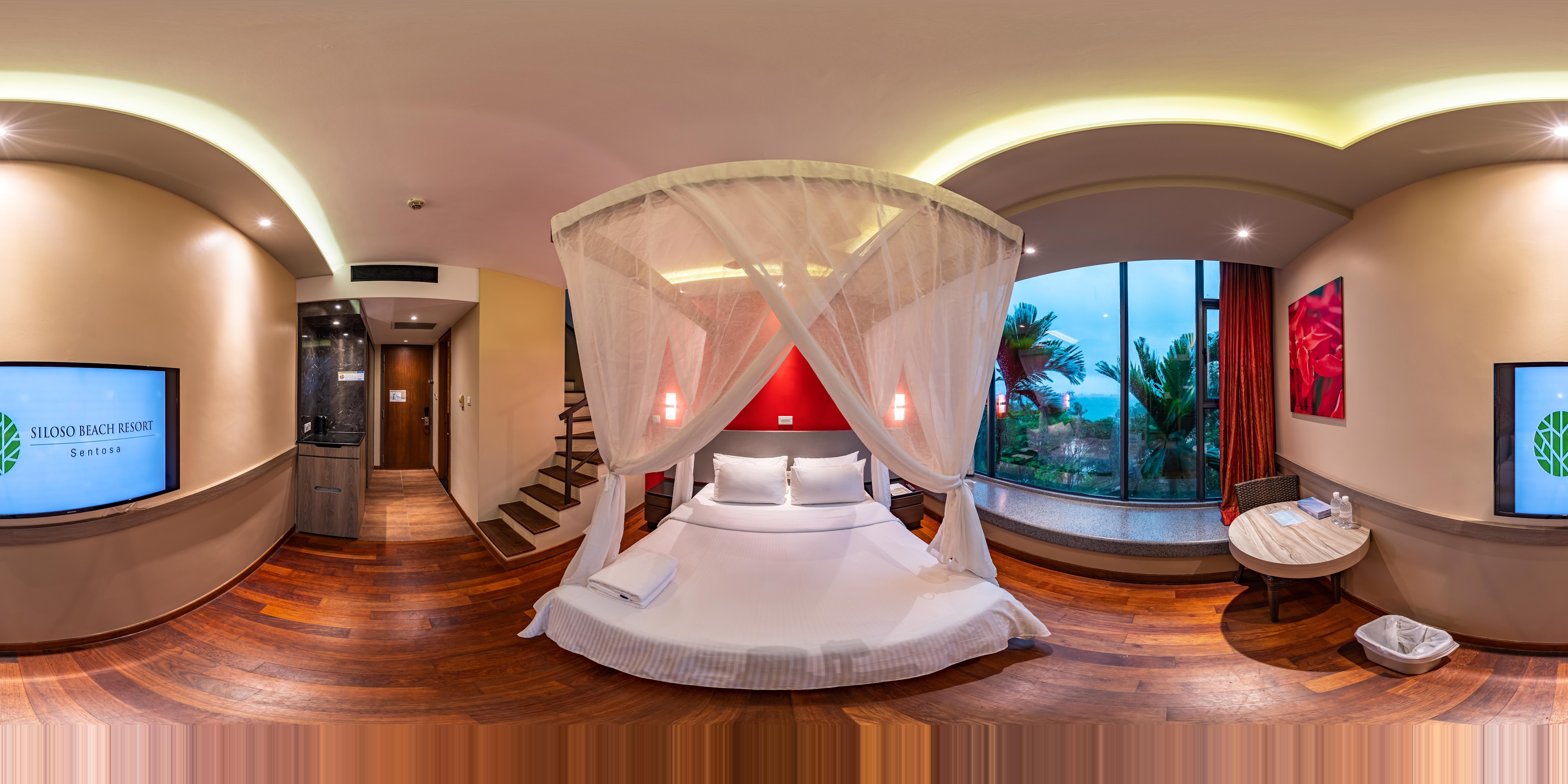 Luxurious Beachfront Master Bedroom