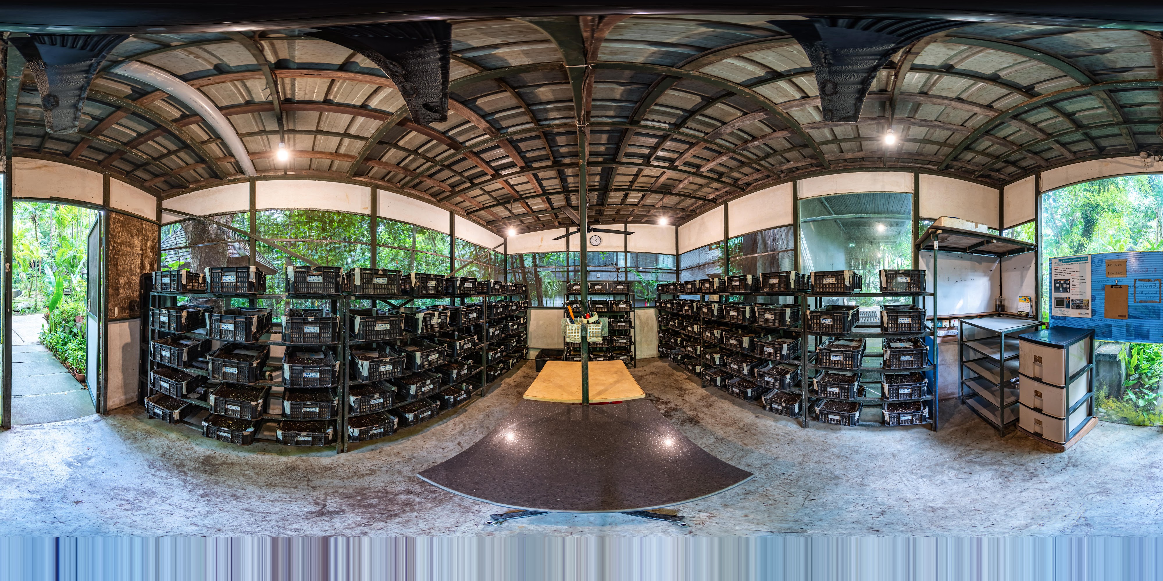 Battery Charging Facility Storage Area