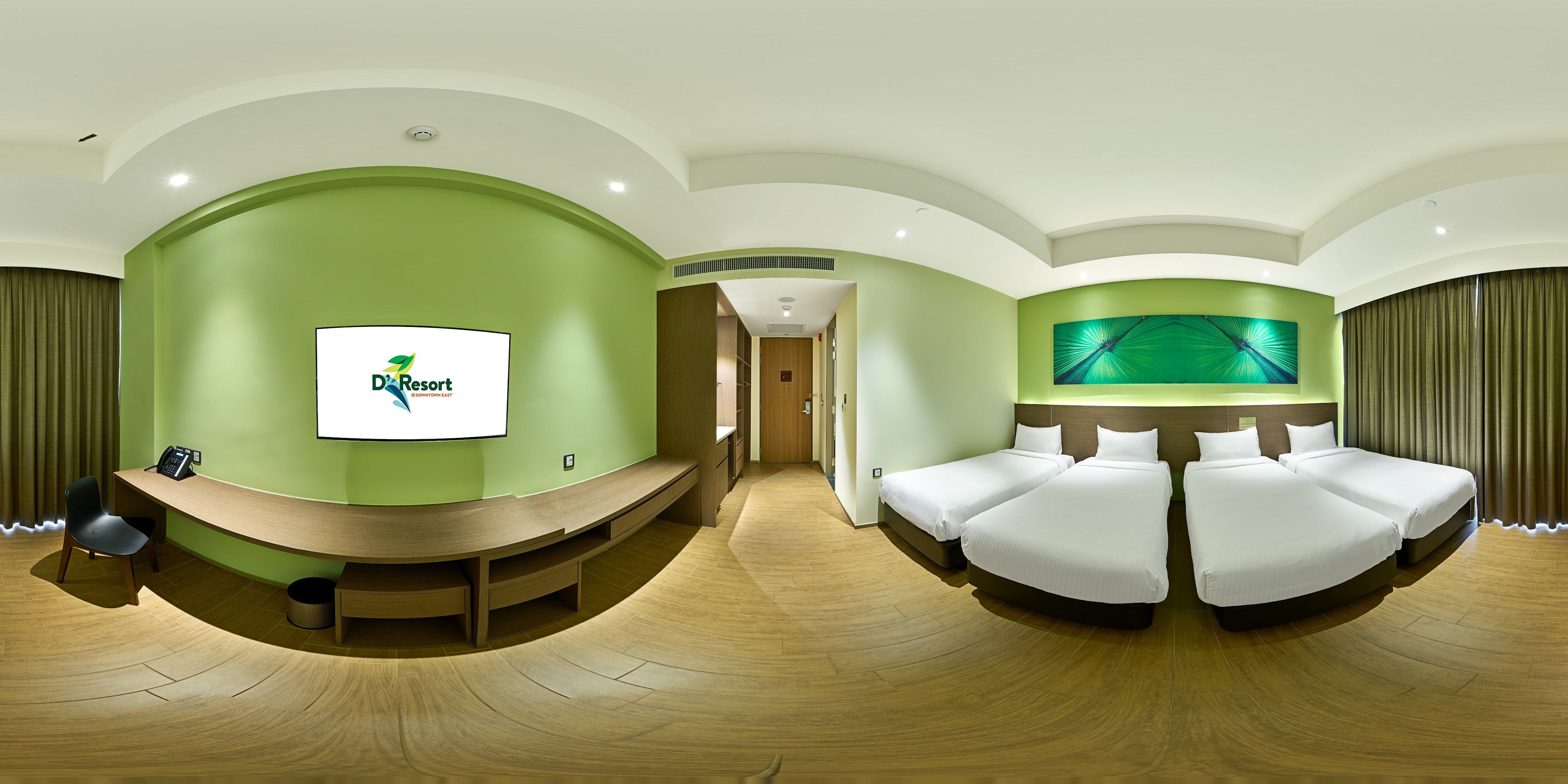 Modern, Calm Hotel Interiors