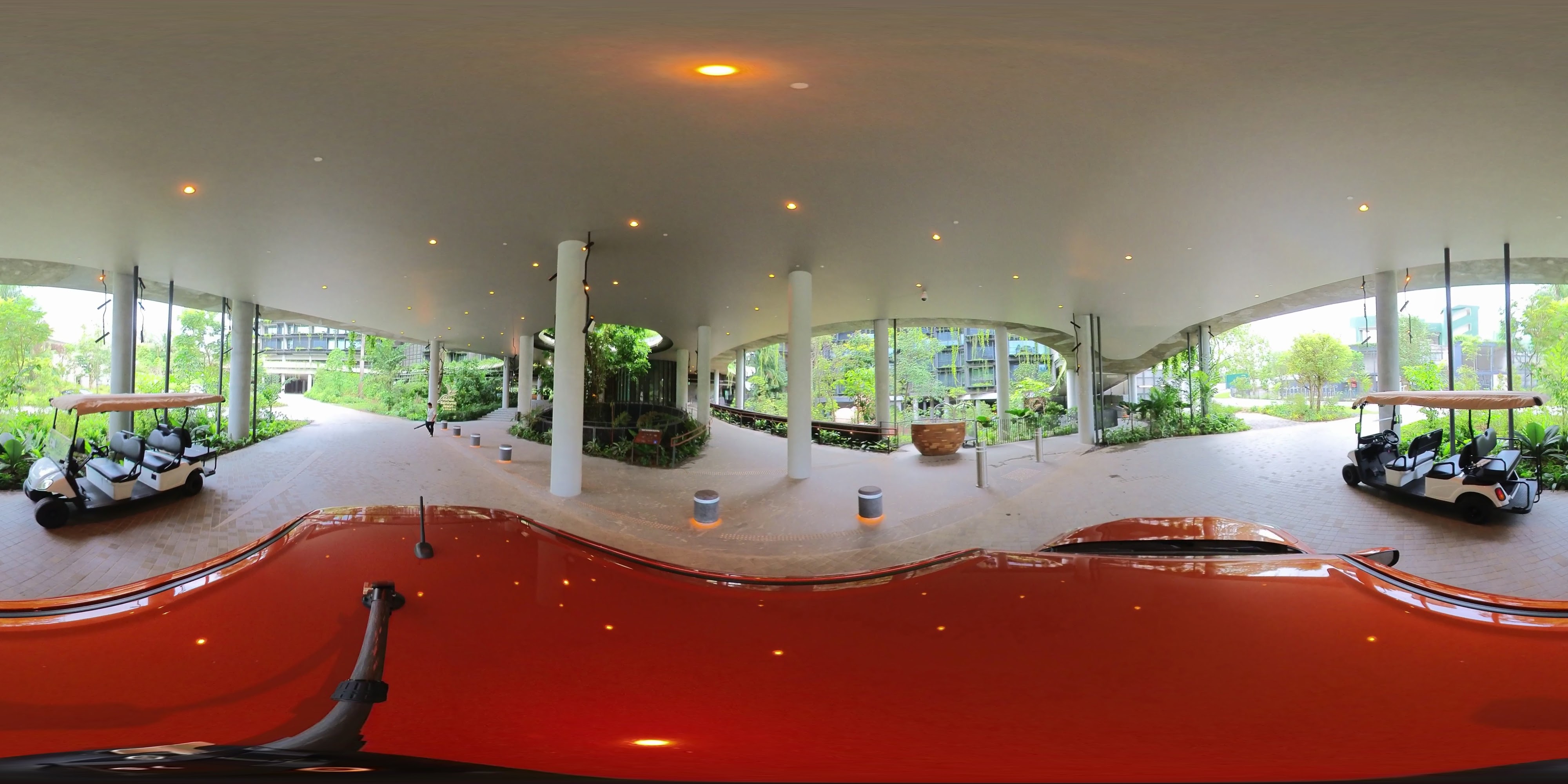 Modern Architecture Terrace Breezeway