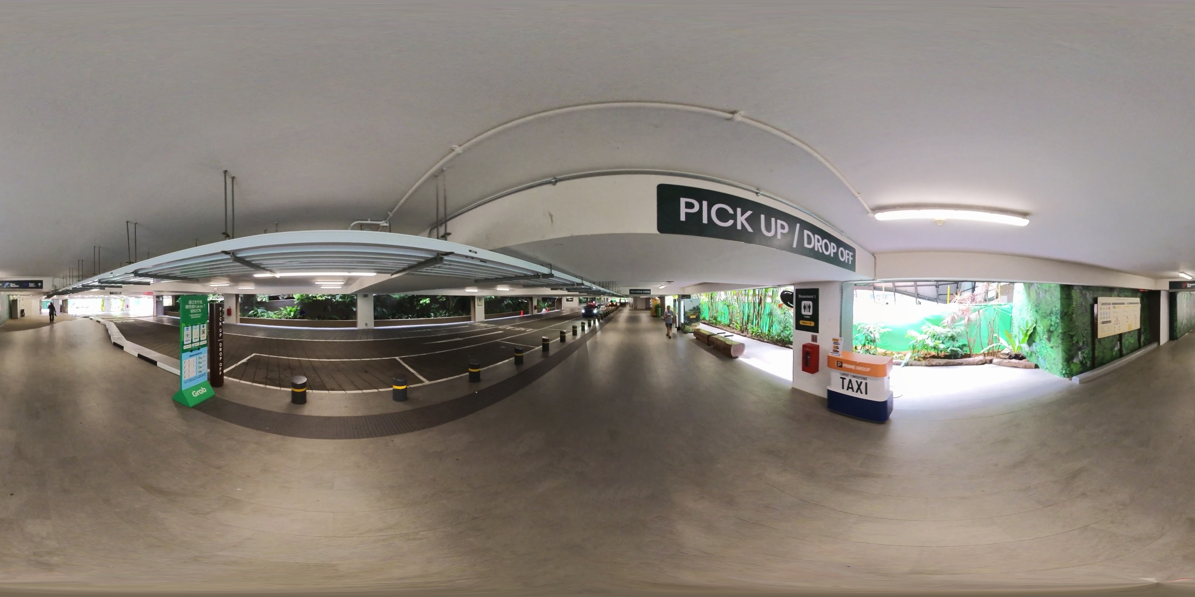 Pick Up / Drop Off Area Interior