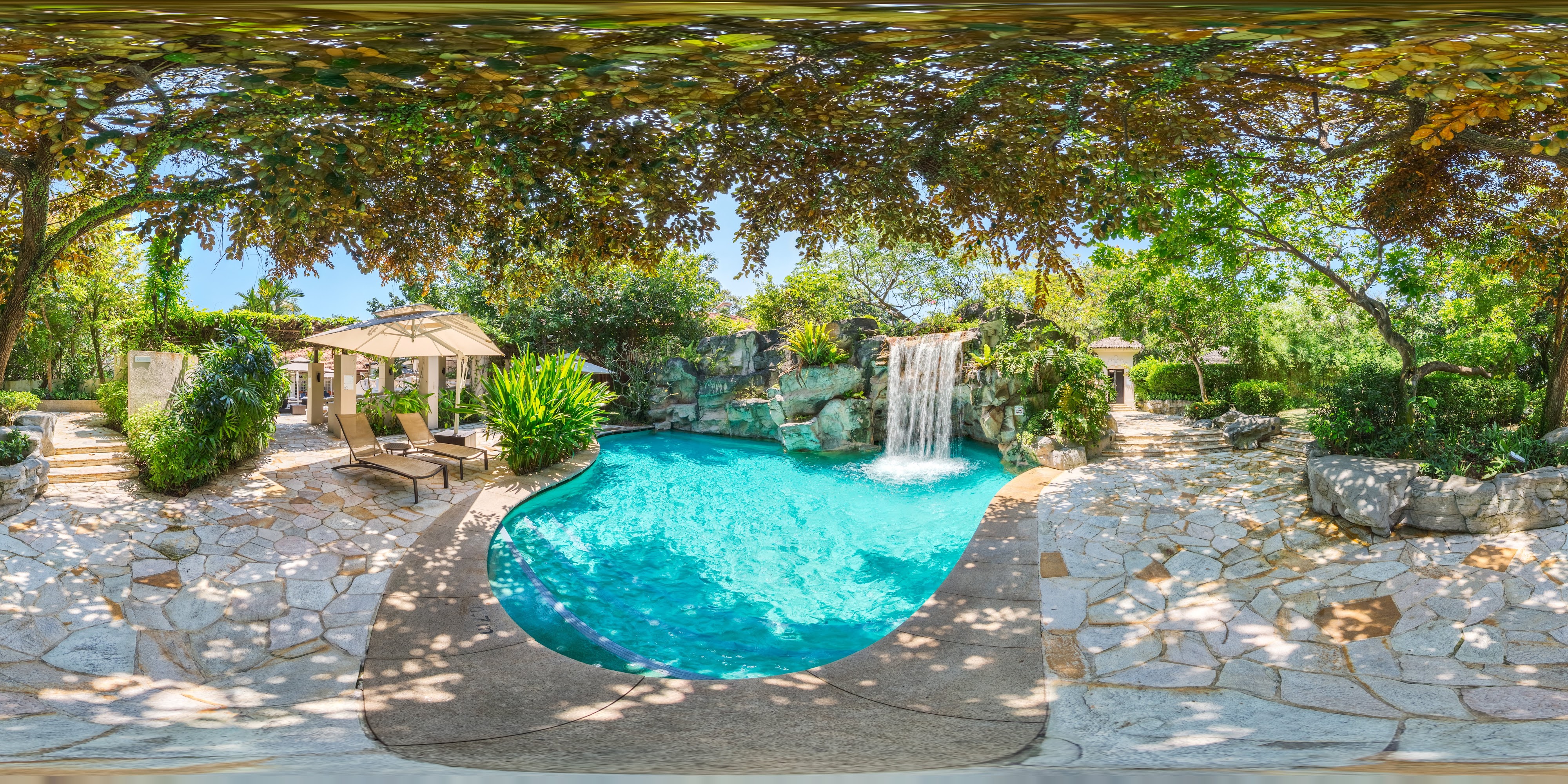 Luxurious Resort Pool Oasis