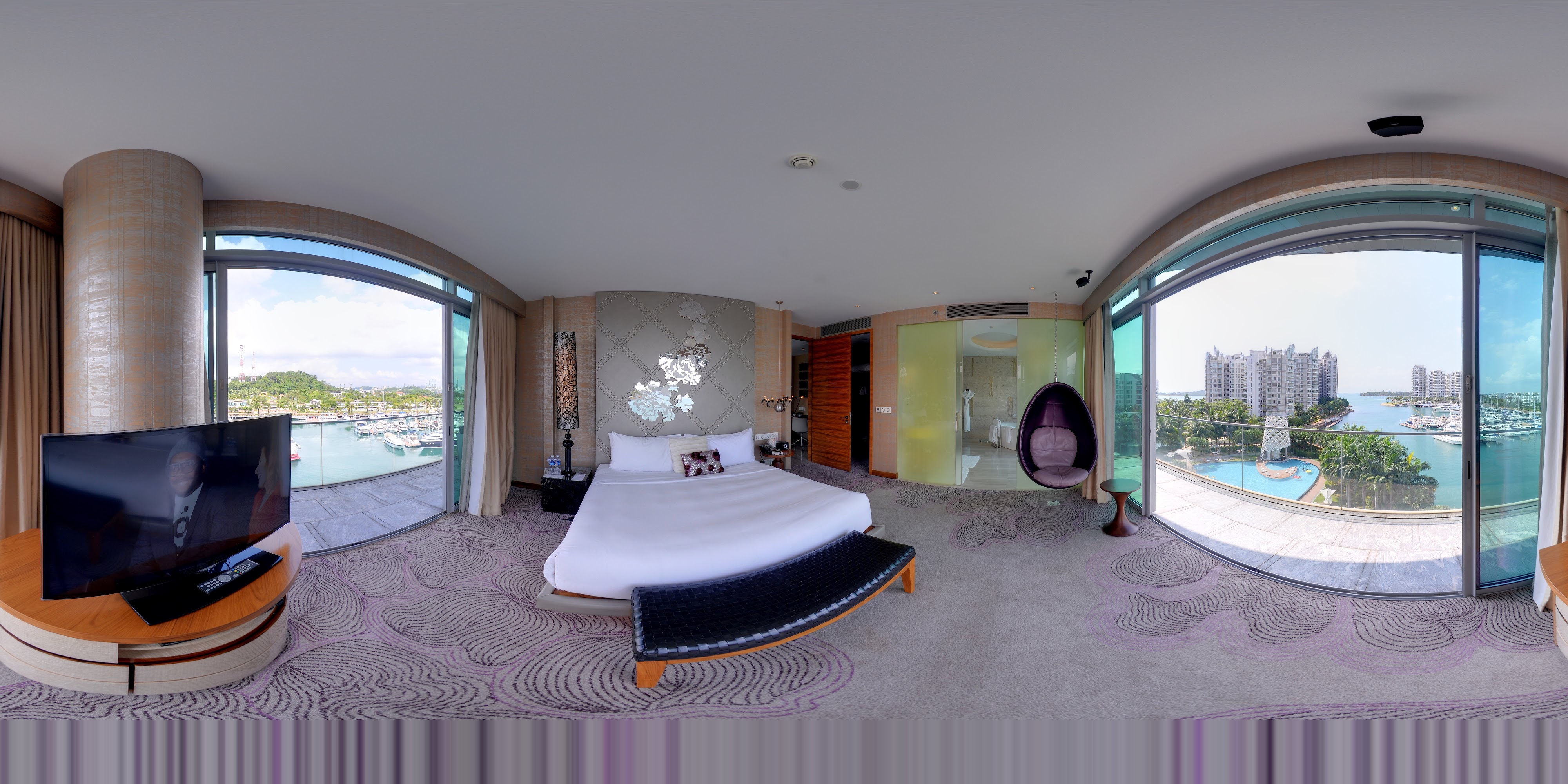 Luxurious Seaside Hotel Suite