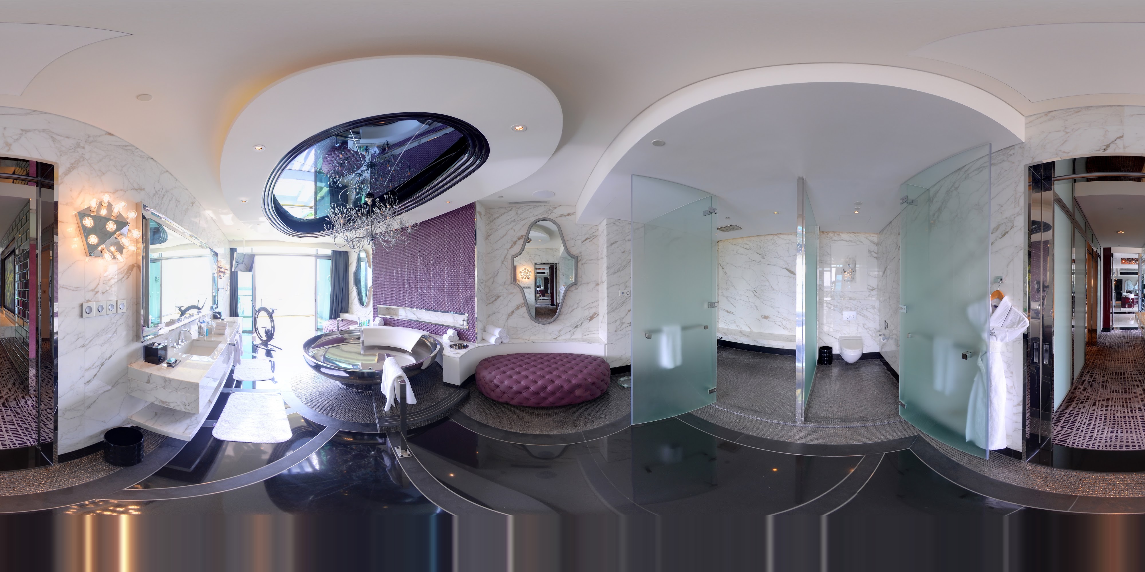 Luxury Yacht Suite Interior