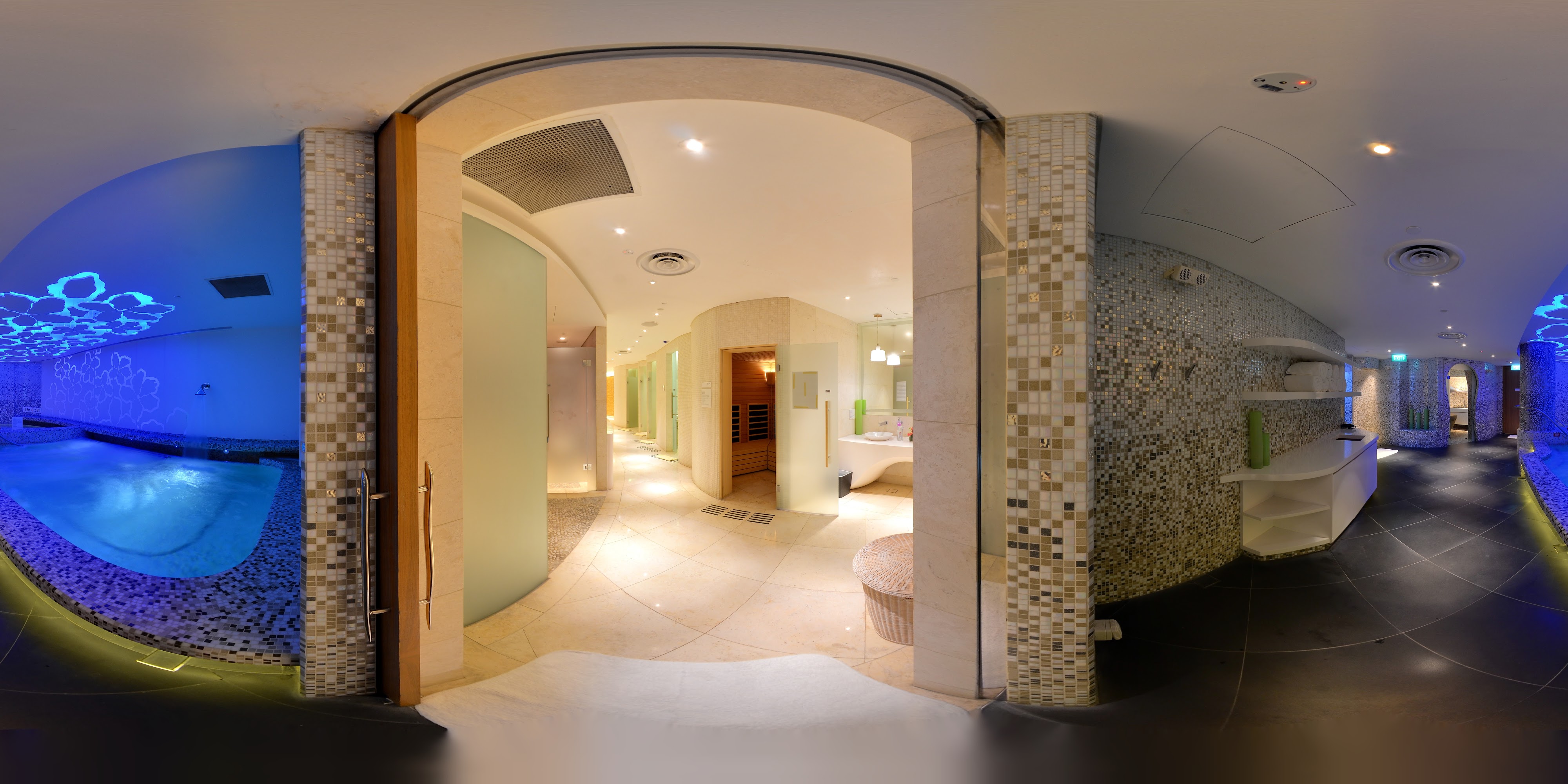 Luxury Spa Hallway Design