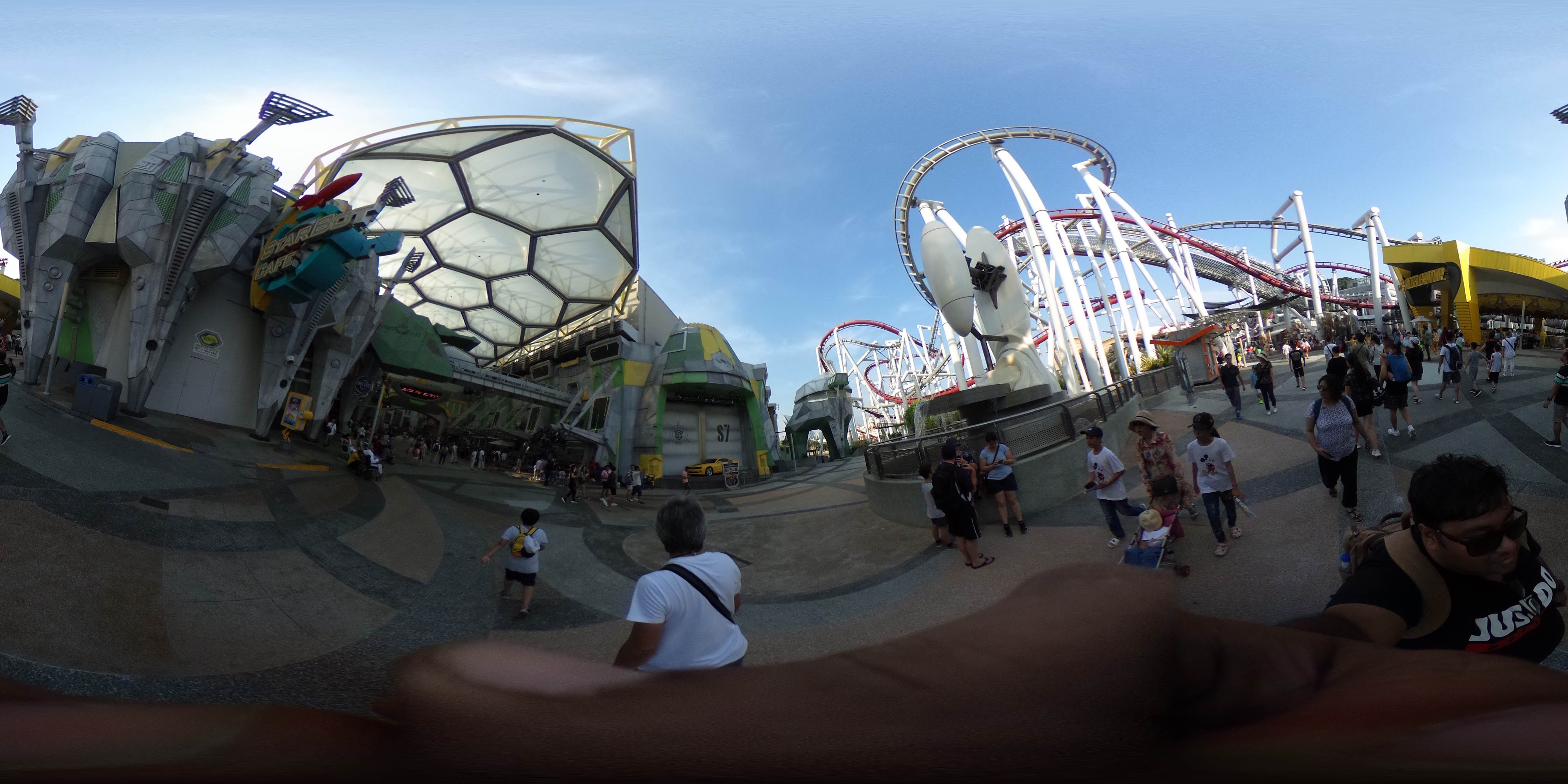 Theme Park Entrance Attractions Day