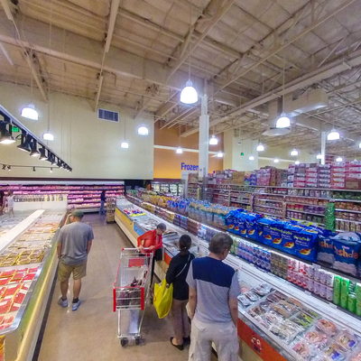 Meat & Seafood Section