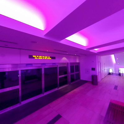 Aria Express Tram Plaform