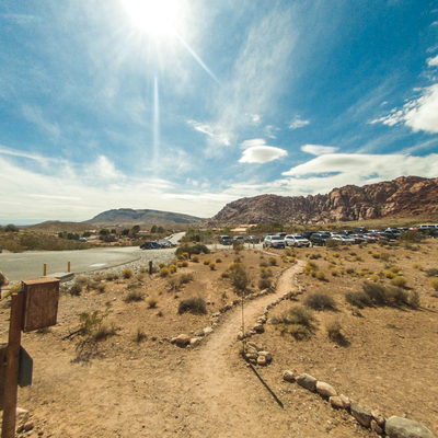 Pathway to Kraft Boulders